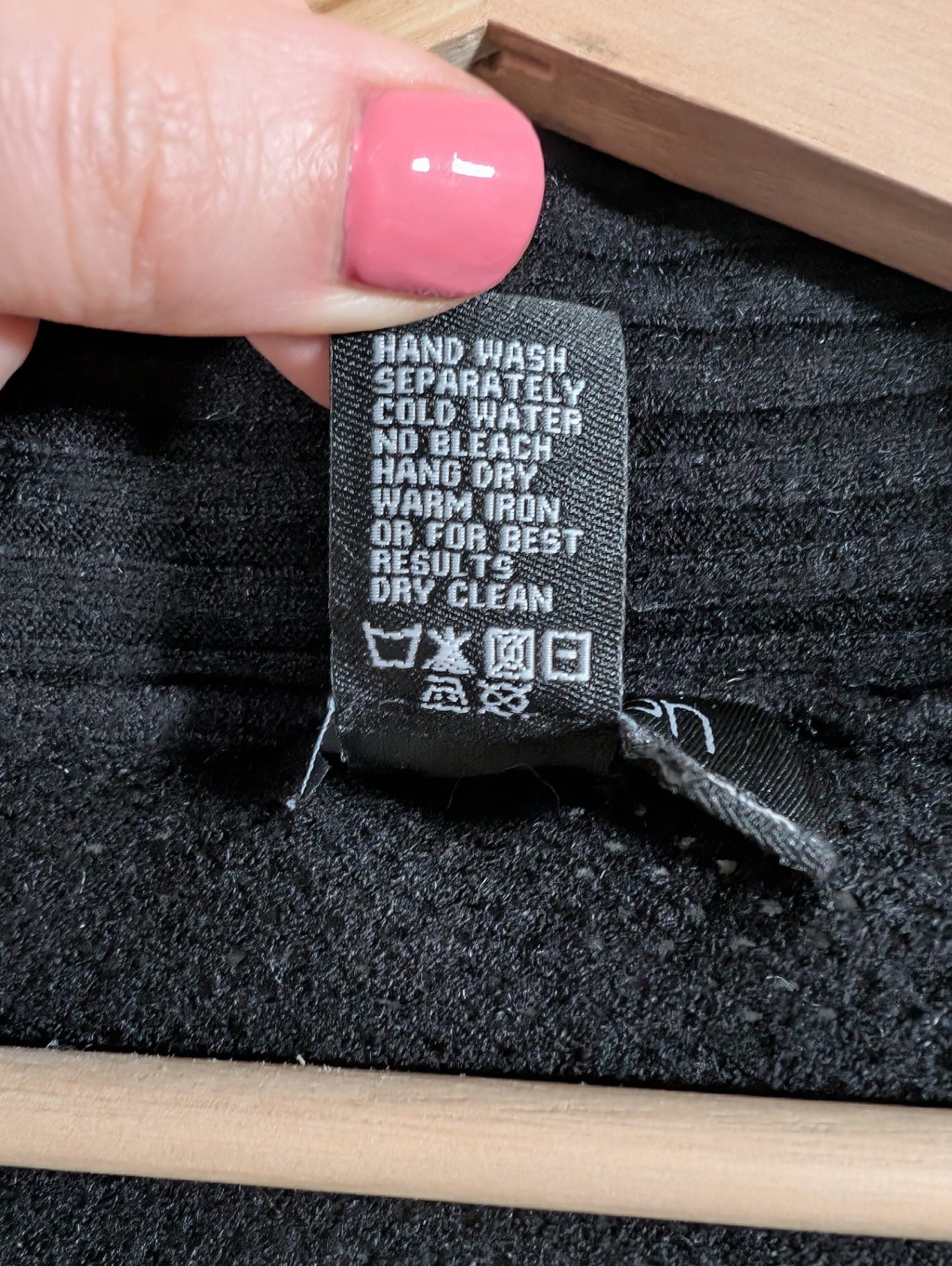 Papillon Black Cardigan - Medium