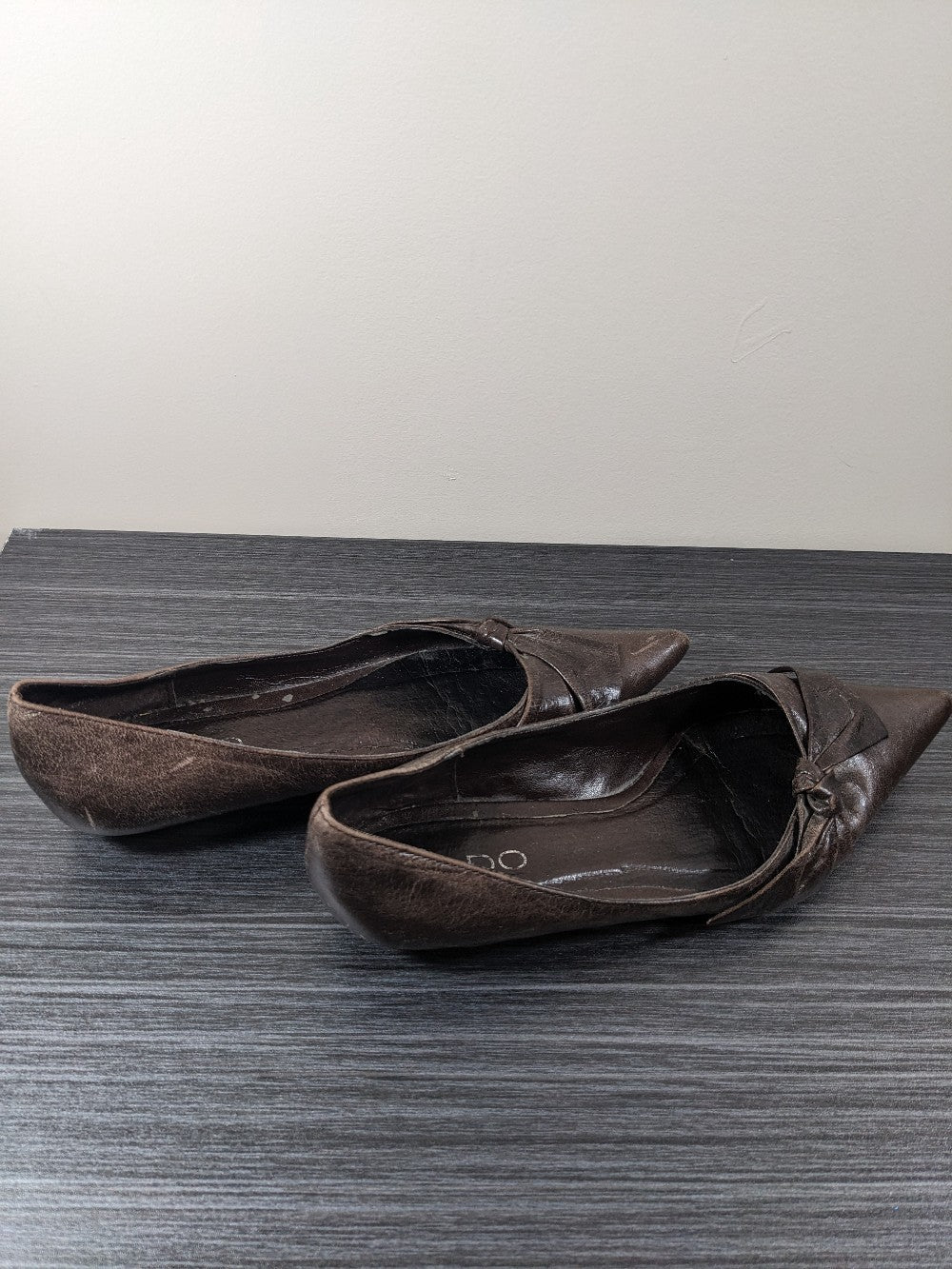 Aldo Brown Kitten Heels - Sz 6.5