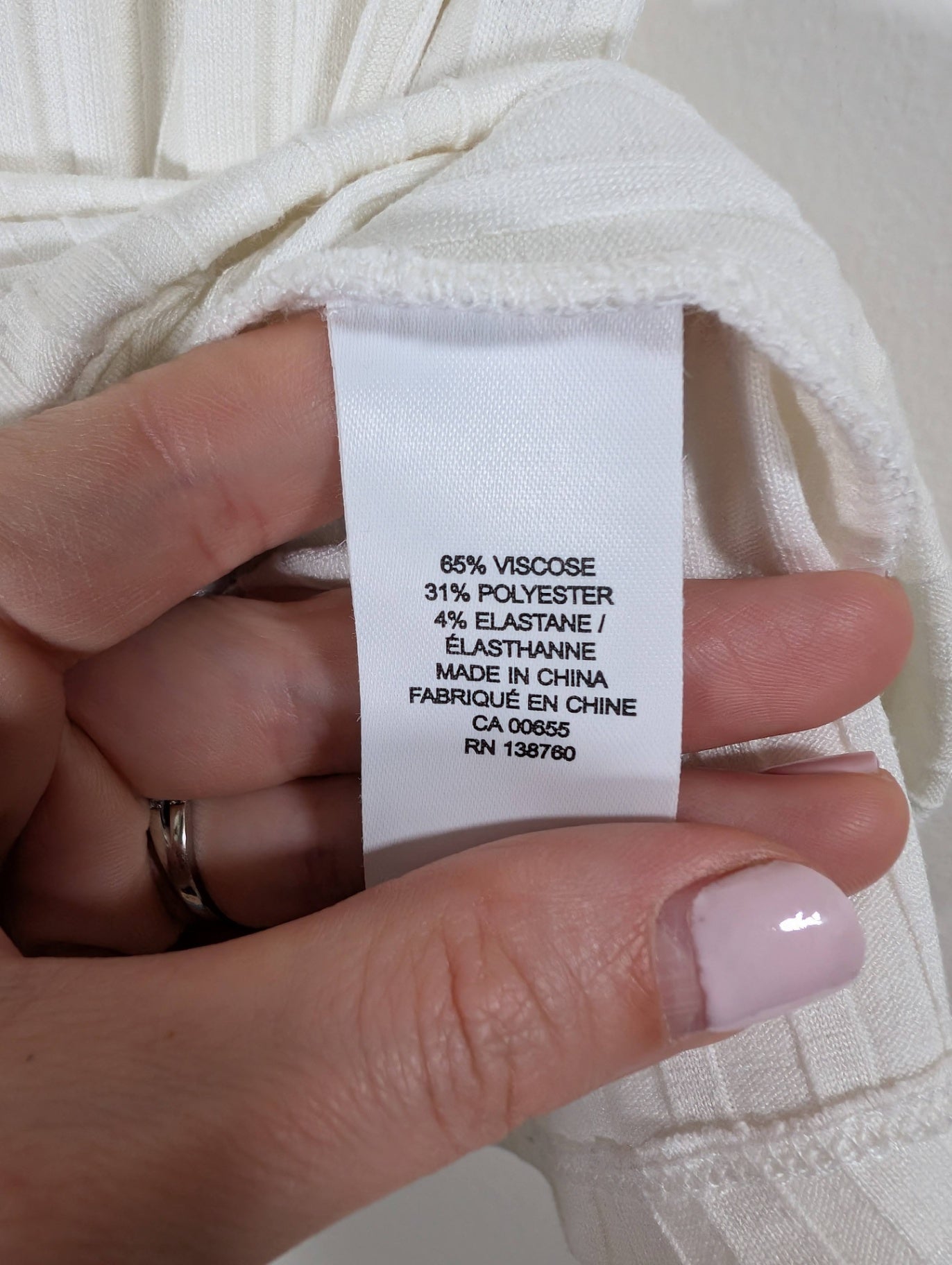RW&Co. faux wrap blouse - Small