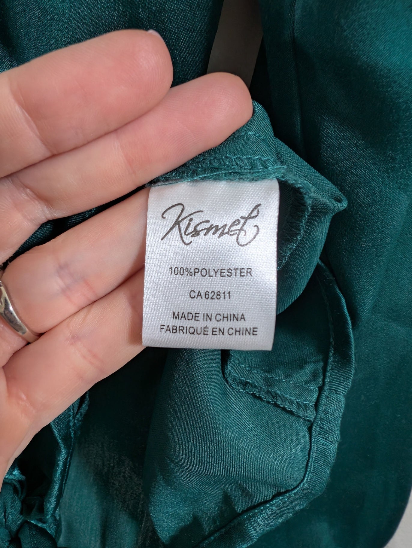 Kismet green blouse - Small