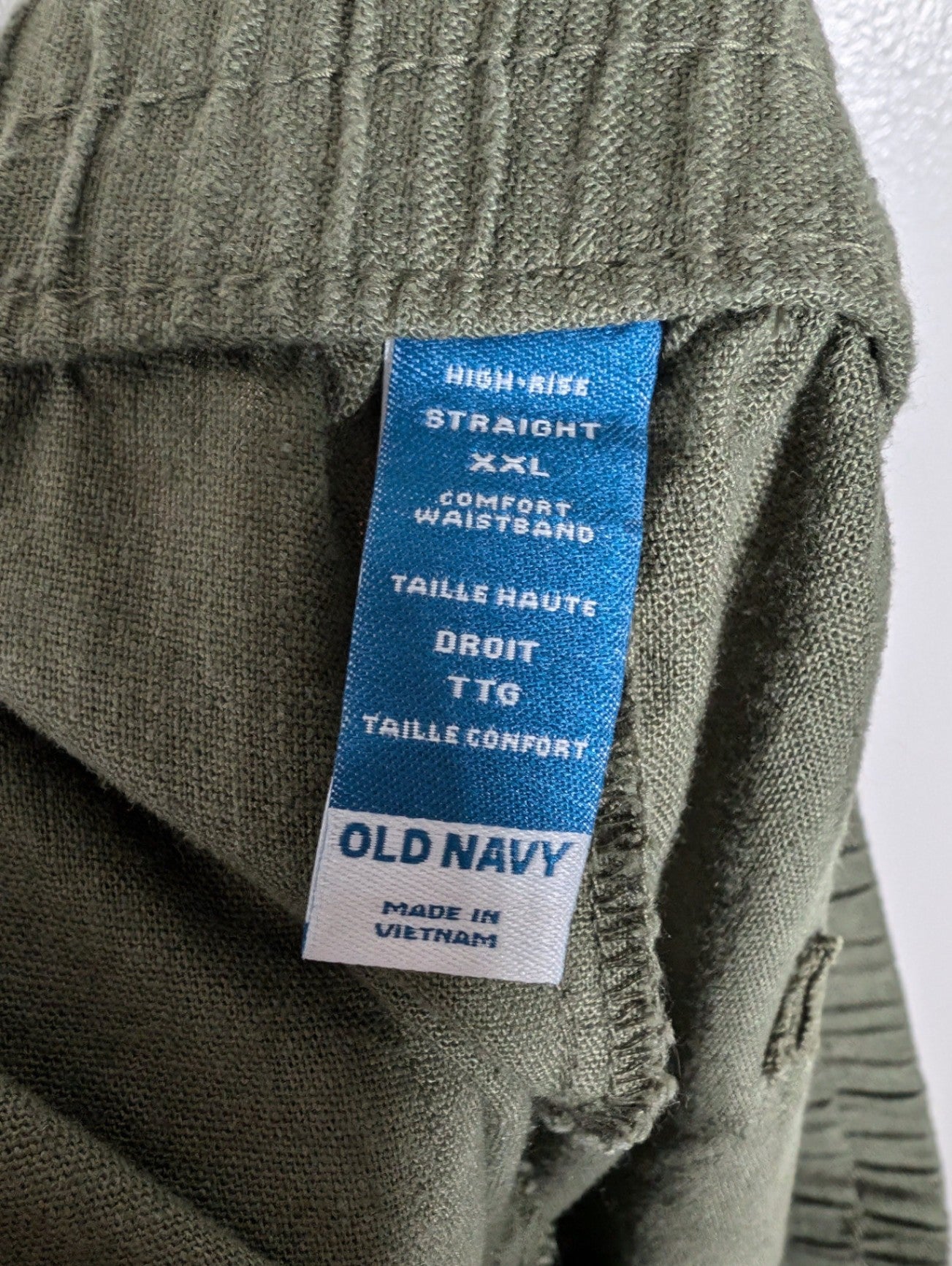 Old Navy Linen High Rise Straight - XXL