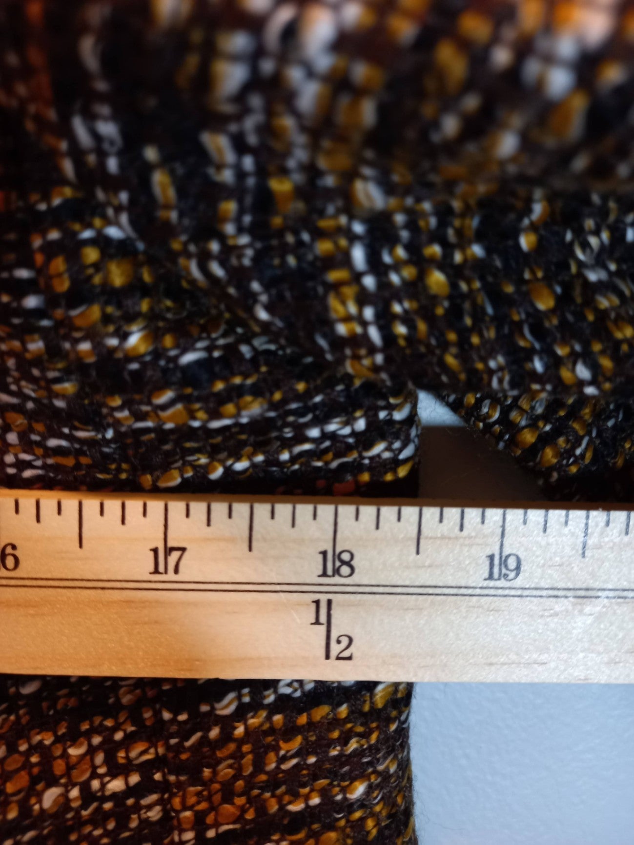 Style & Co Multi Colour Brown Jacket Sz 6