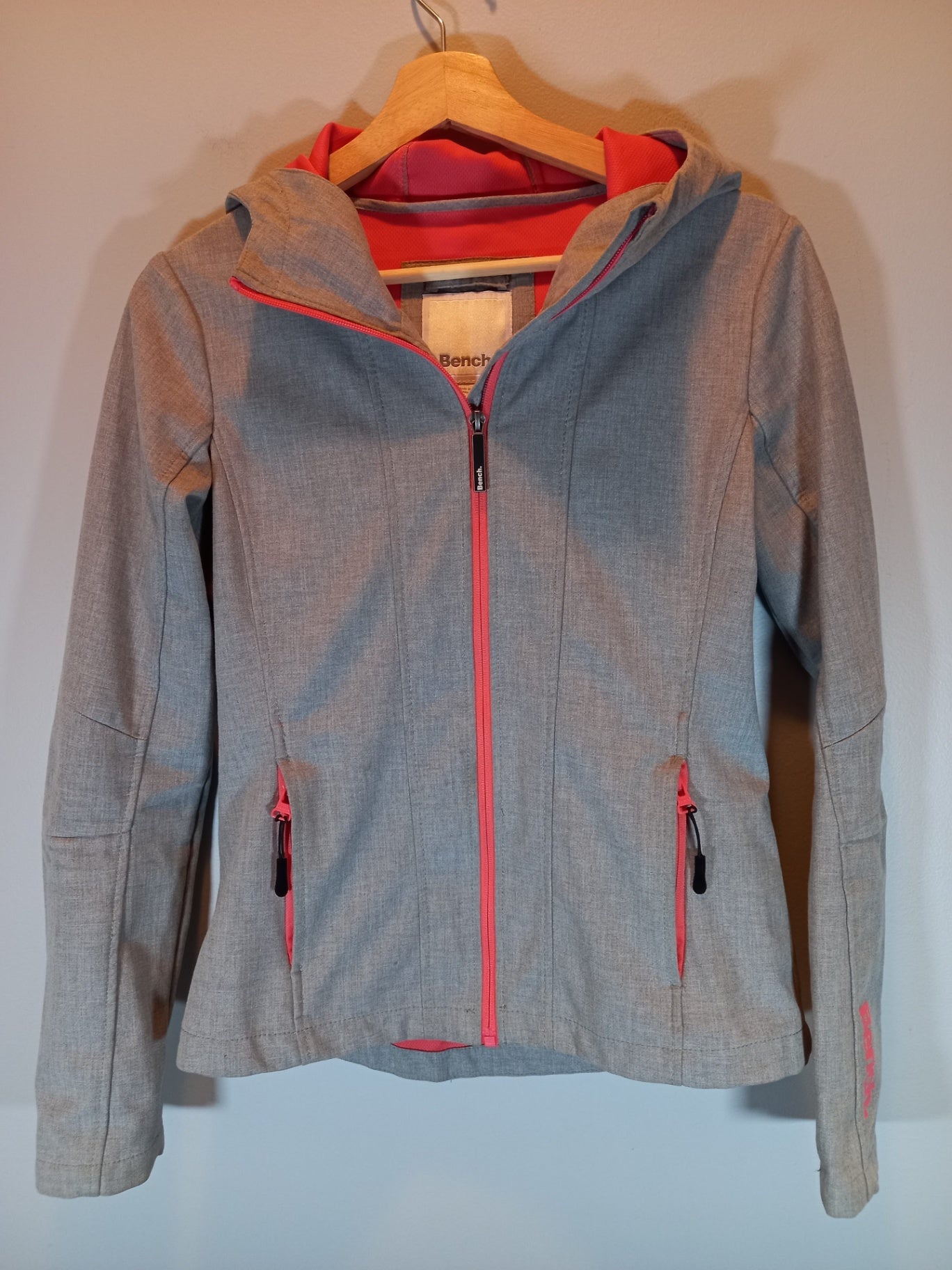 Bench Grey w/ Pink Details Jacket Sz S