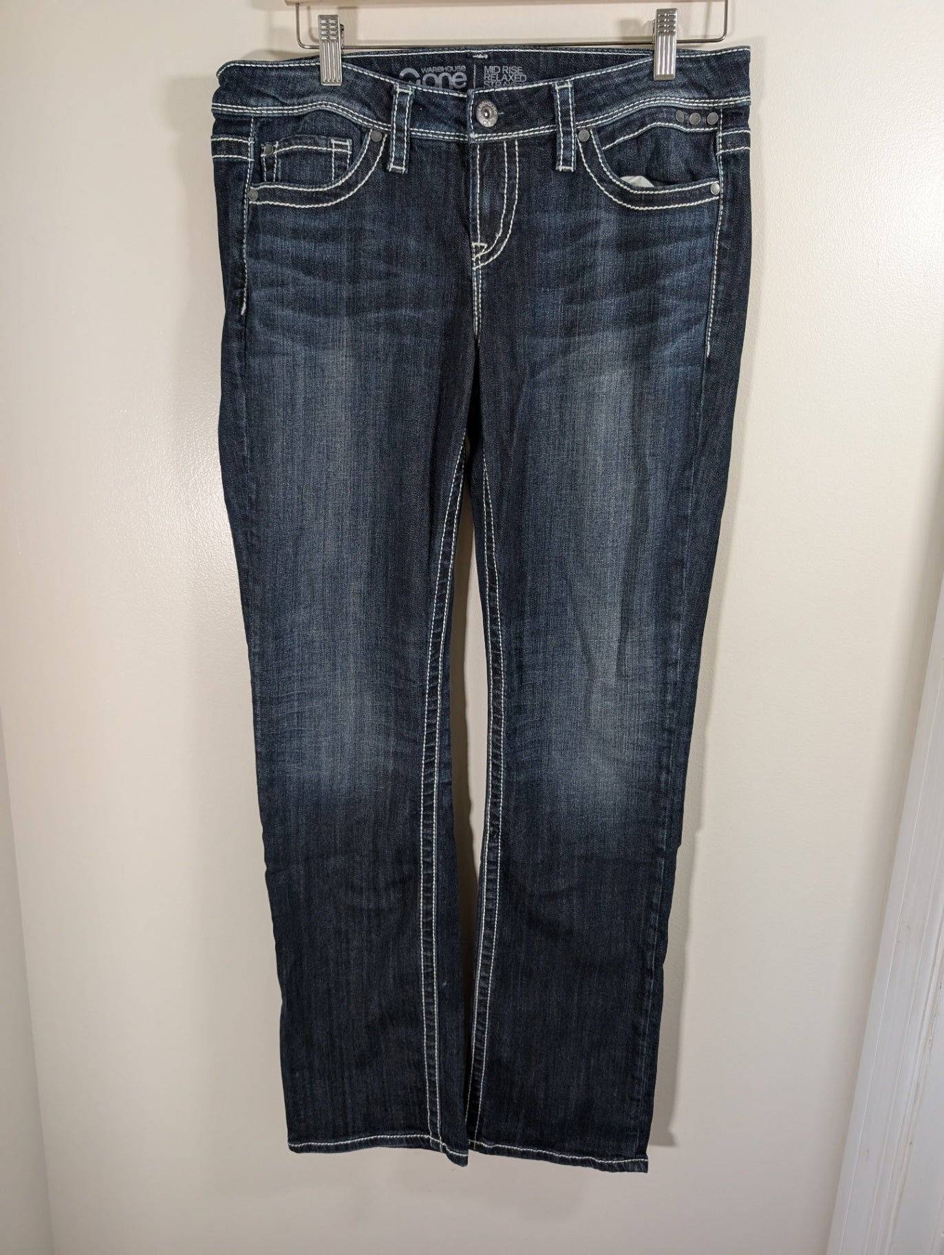 Warehouse One mid-rise relaxed straight - 31 Reg
