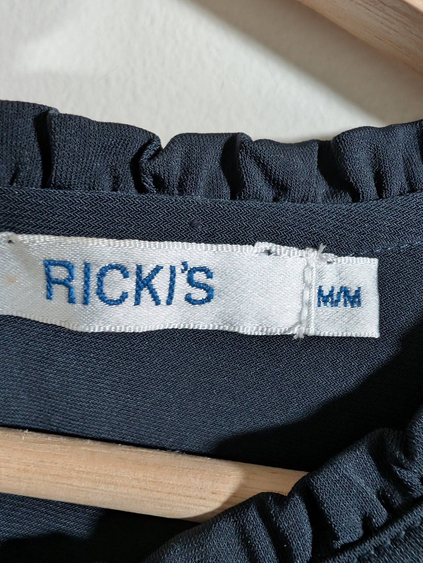 Ricki's ruffle blouse - Medium