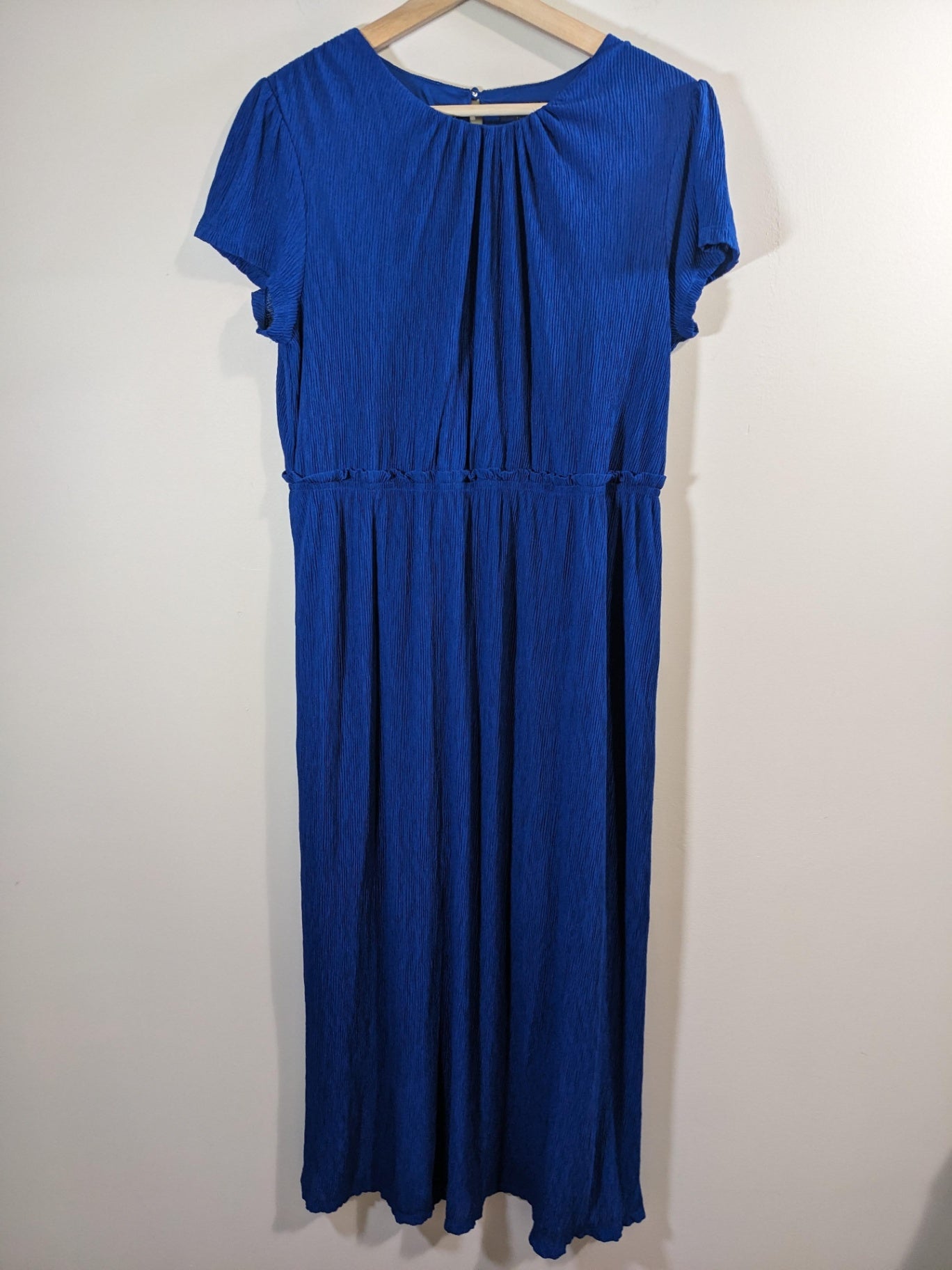 RW&Co. Blue Maxi Dress - Large