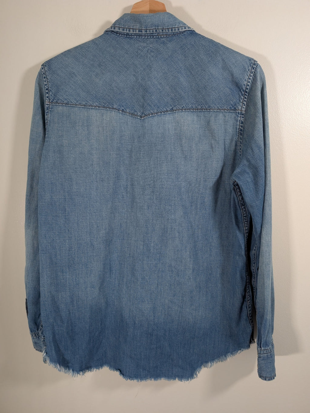 Gap denim snap long-sleeve - Medium