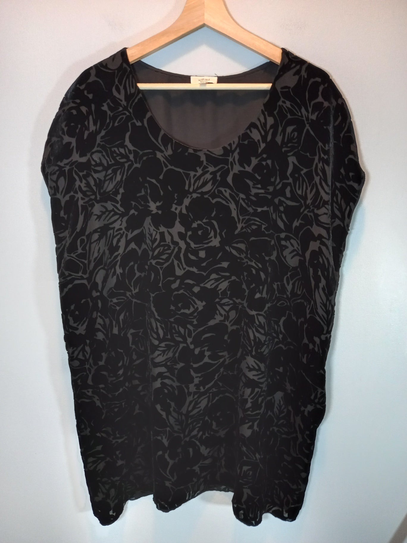 Wilfred Floral Velvet Dress Sz S