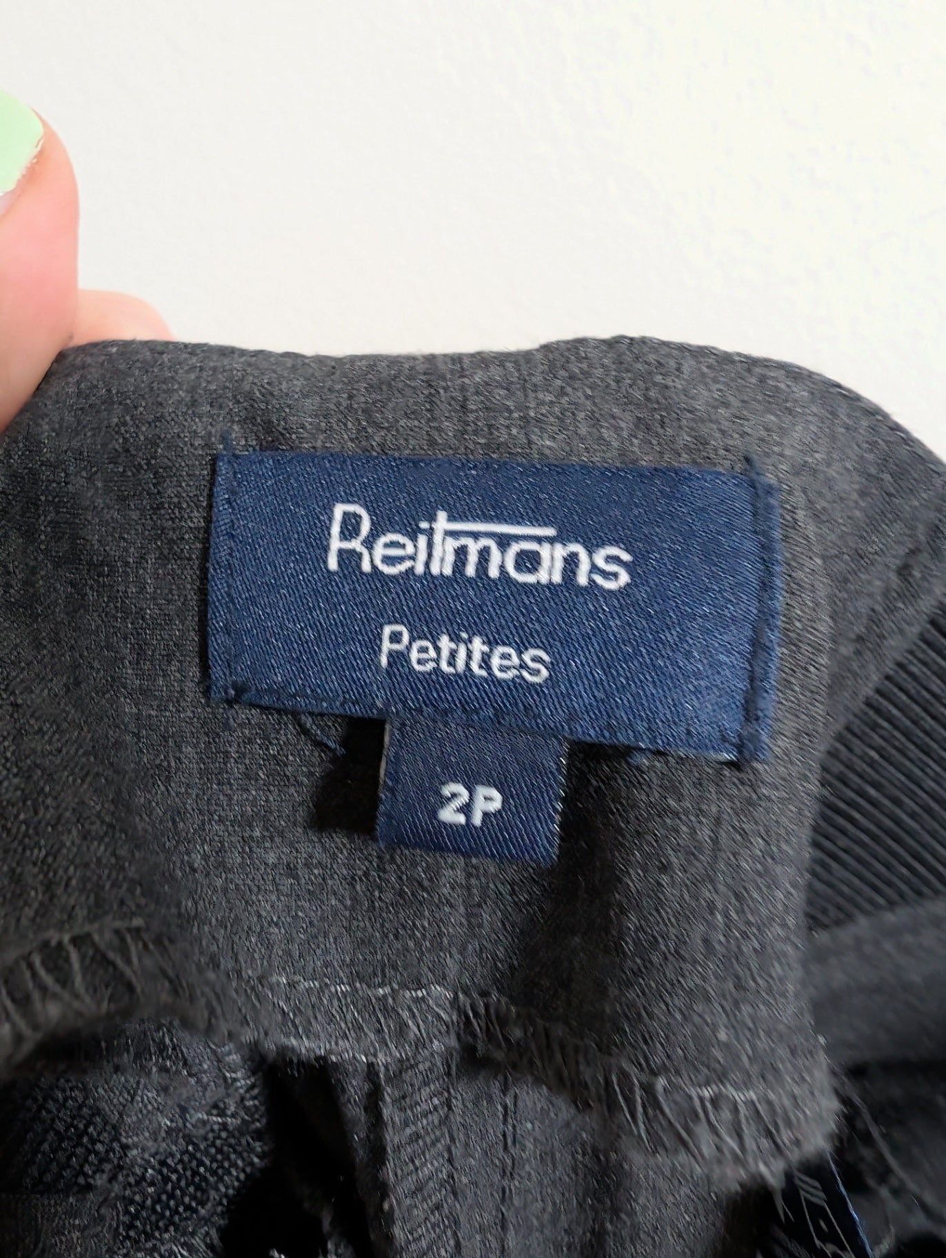 Reitmans Petites Grey Trousers - SZ 2P
