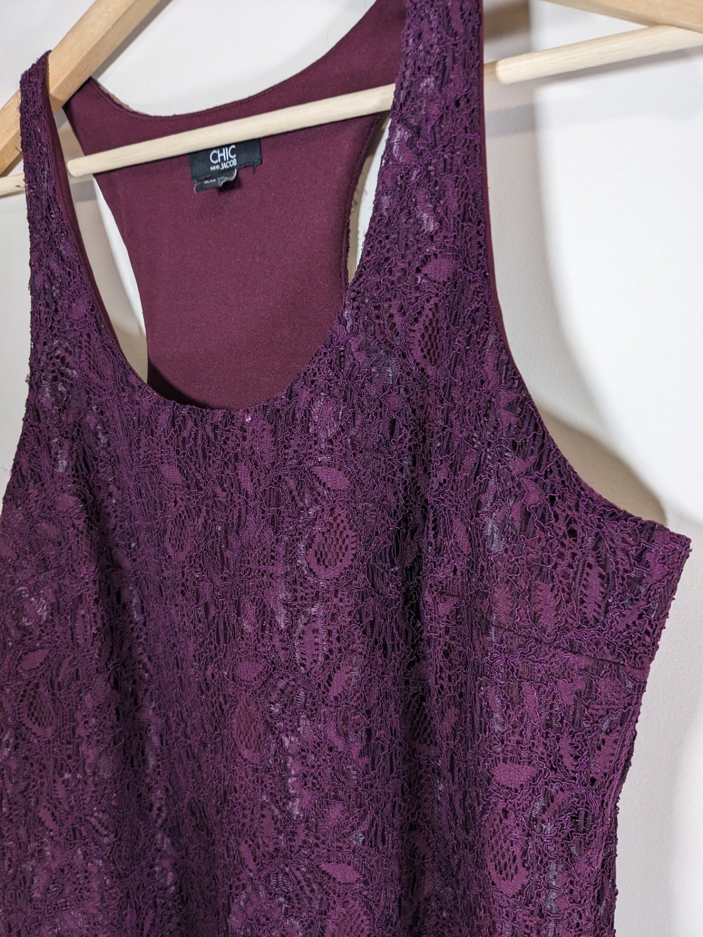 Chic by Jacob Lace Blouse- Large