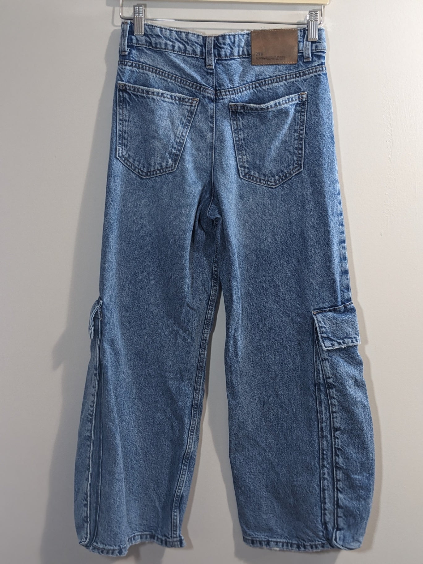Zara Wideleg Denim Jeans - Sz 13/14 kids