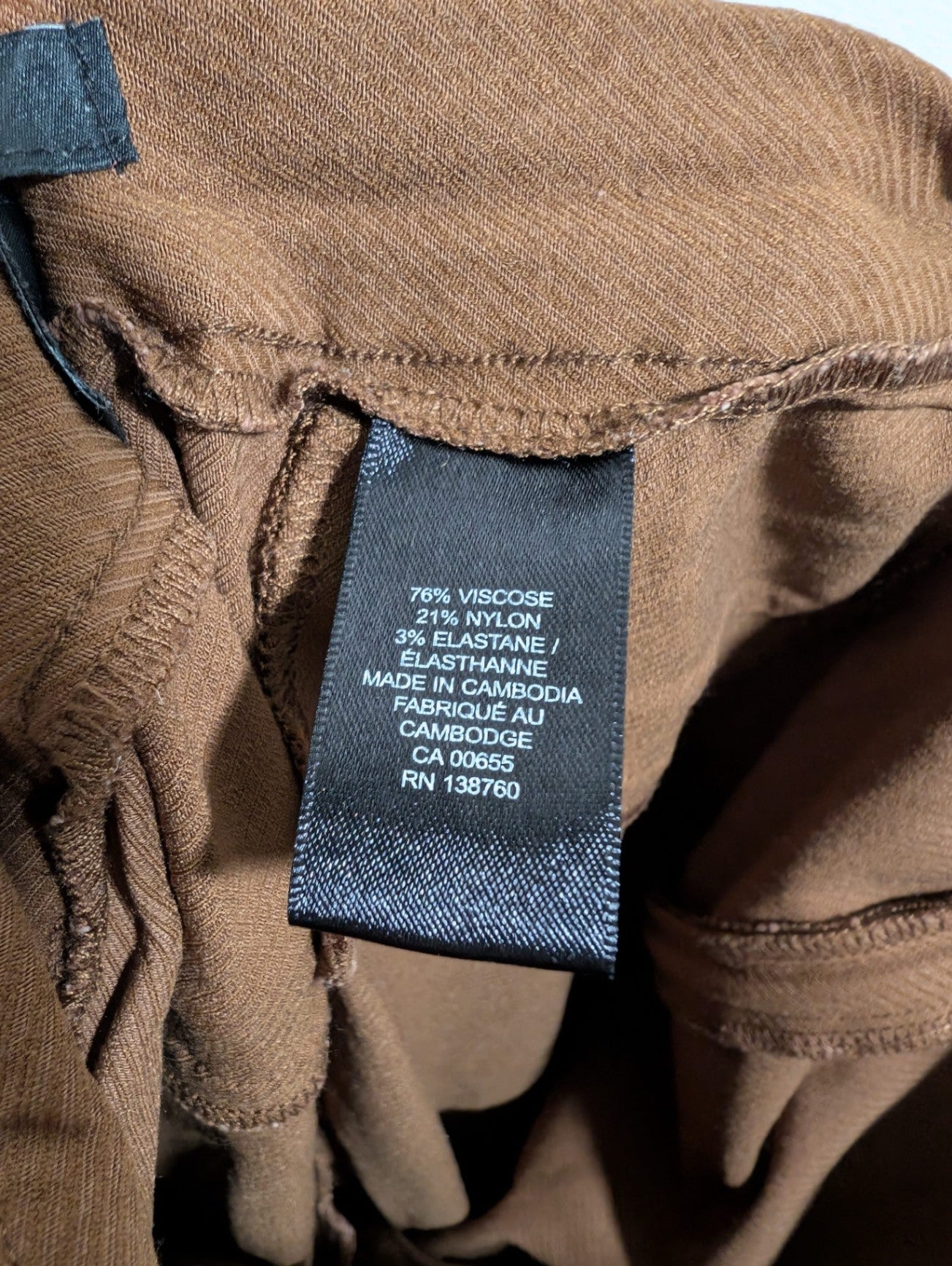 RW&Co, Brown Dress Pant - Small
