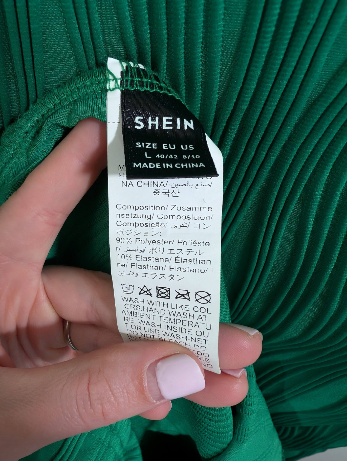 Shein green maxi dress - Large