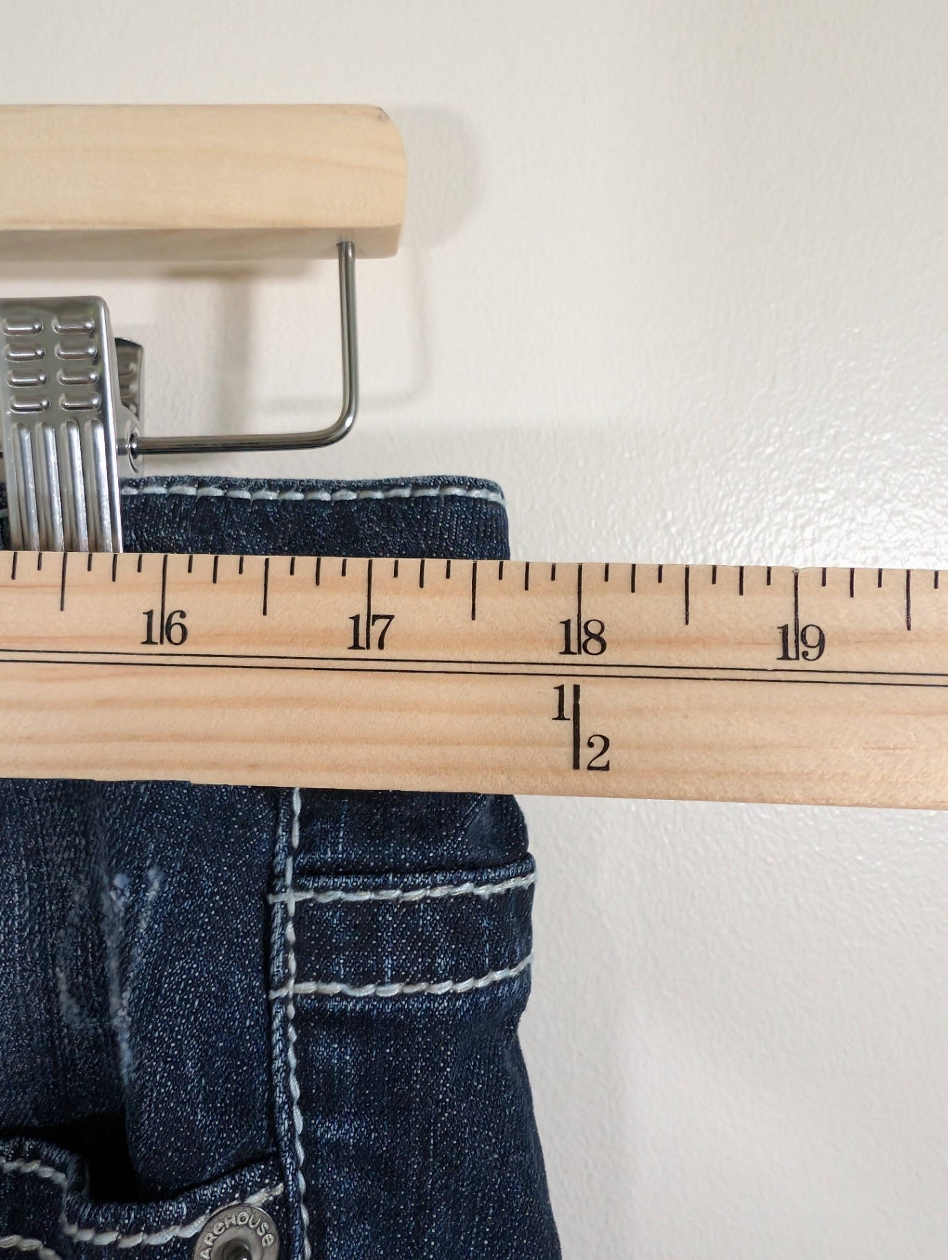 Warehouse One mid-rise relaxed straight - 31reg