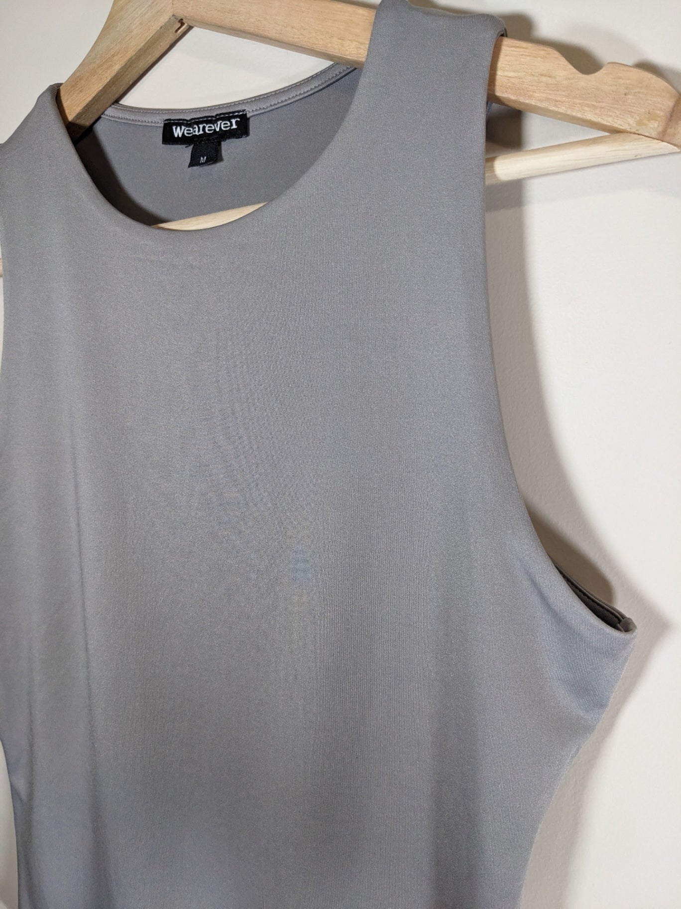Wearever Grey Bodysuit - Medium