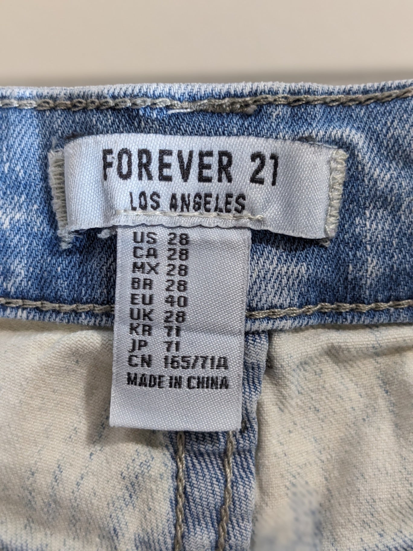 Forever 21 Denim Jean Shorts - Sz 28