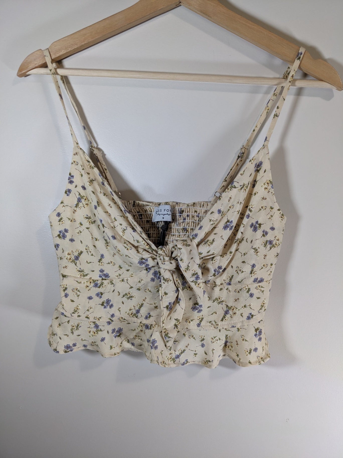 NWT Dress Forum Floral Crop Tank - Small