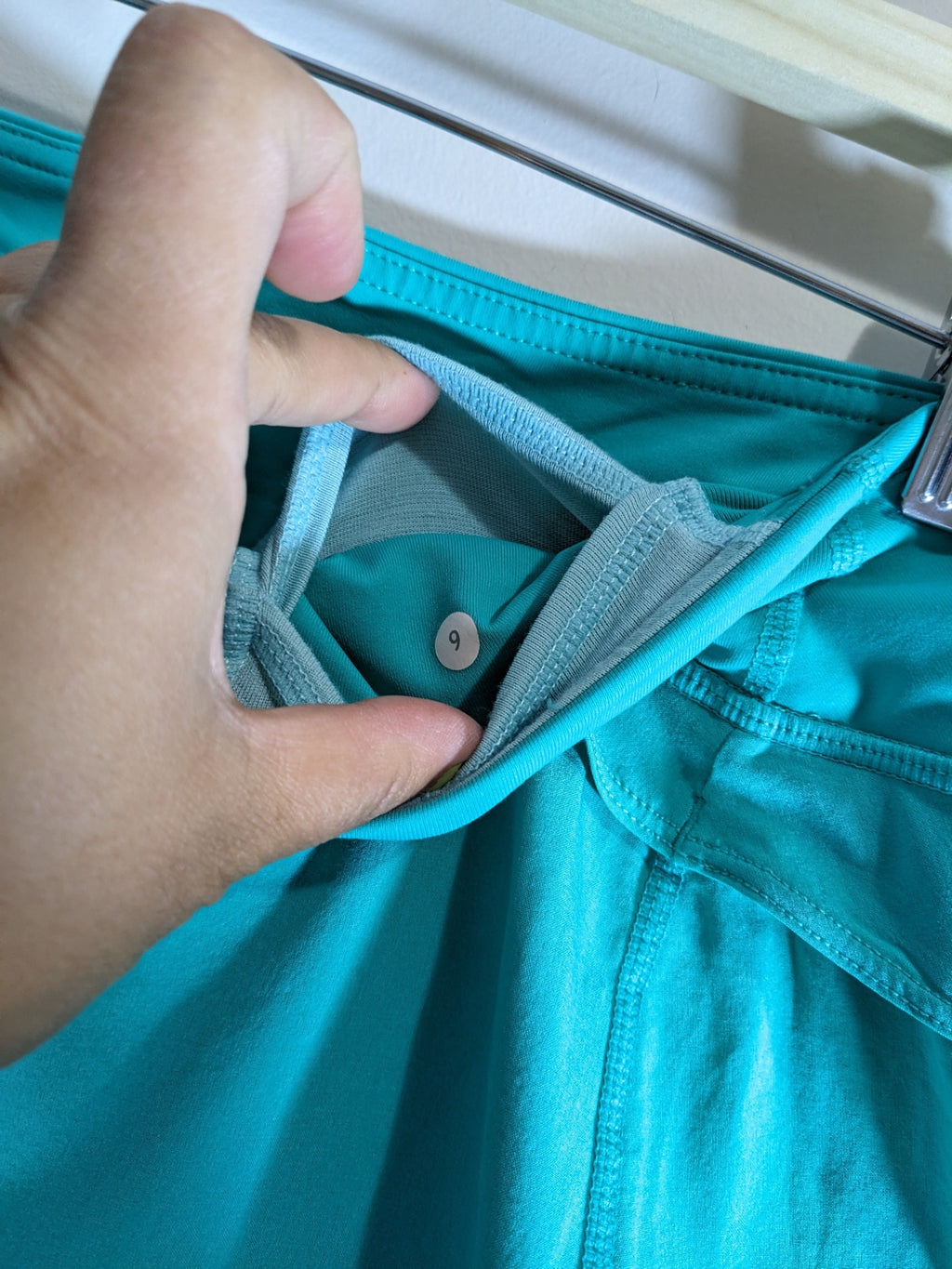 Lululemon Pleated Teal Skirt - Sz 6