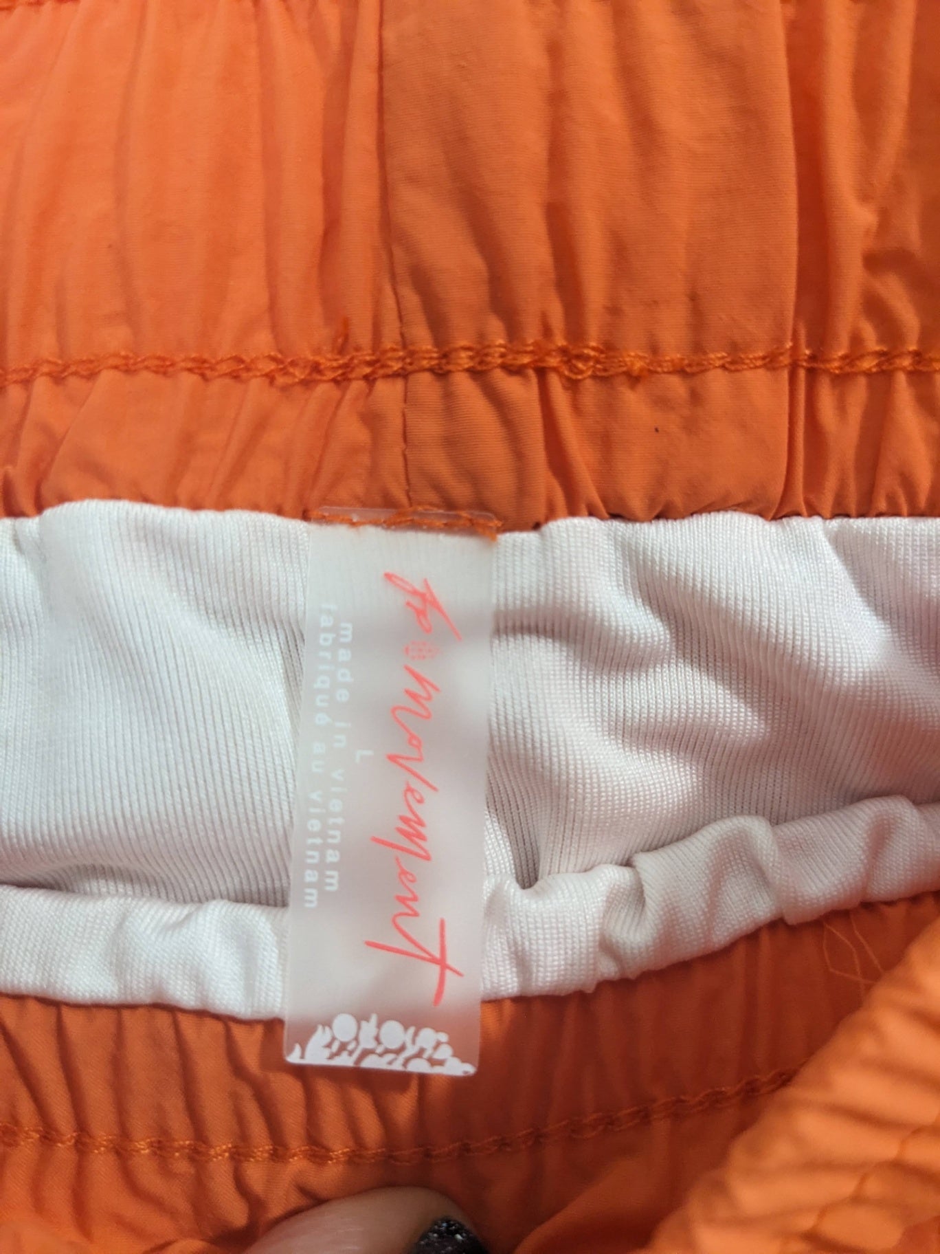 FP Movement Orange Shorts - Large