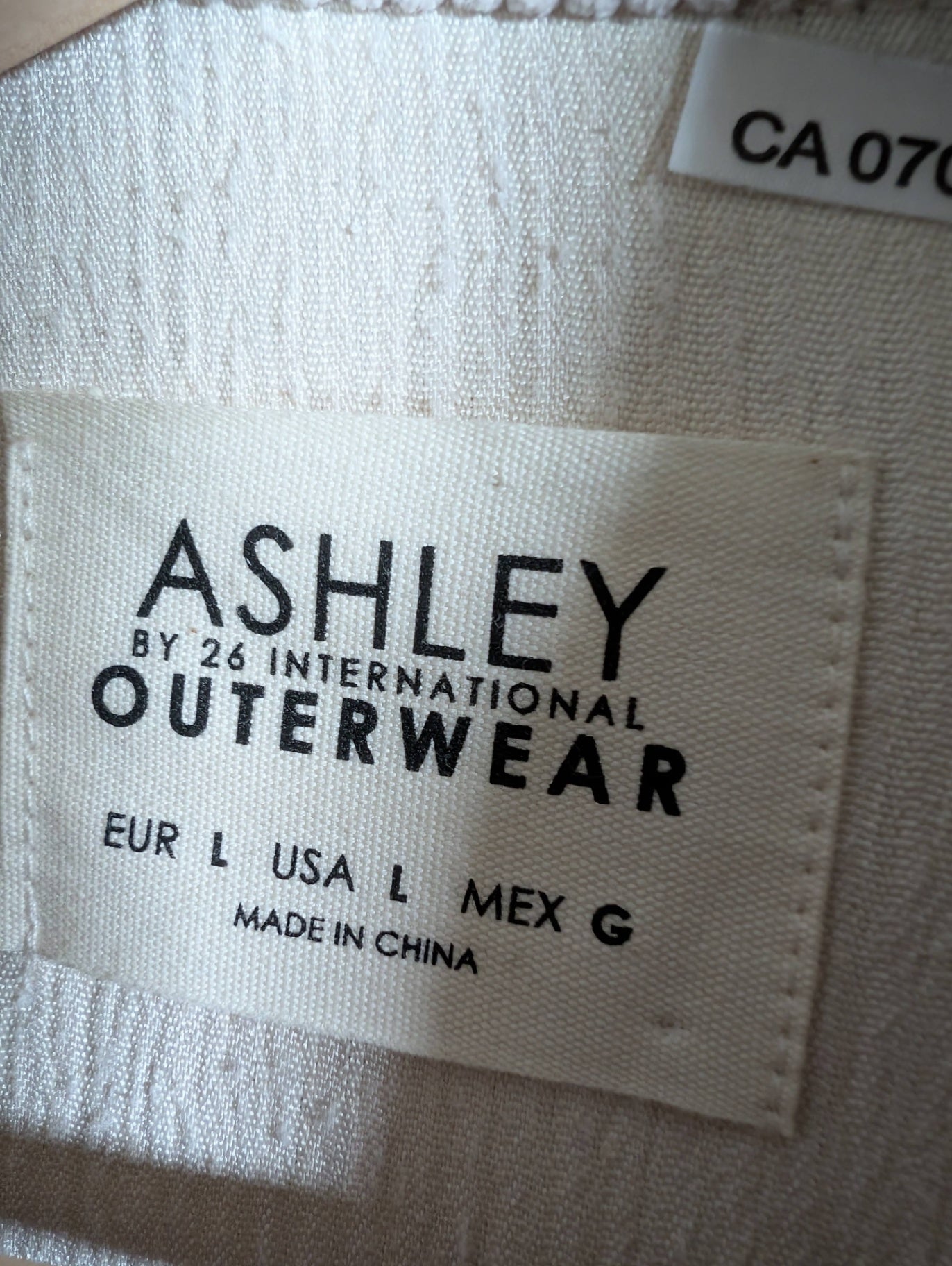 Ashley Outerwear Patchwork Shacket - Large