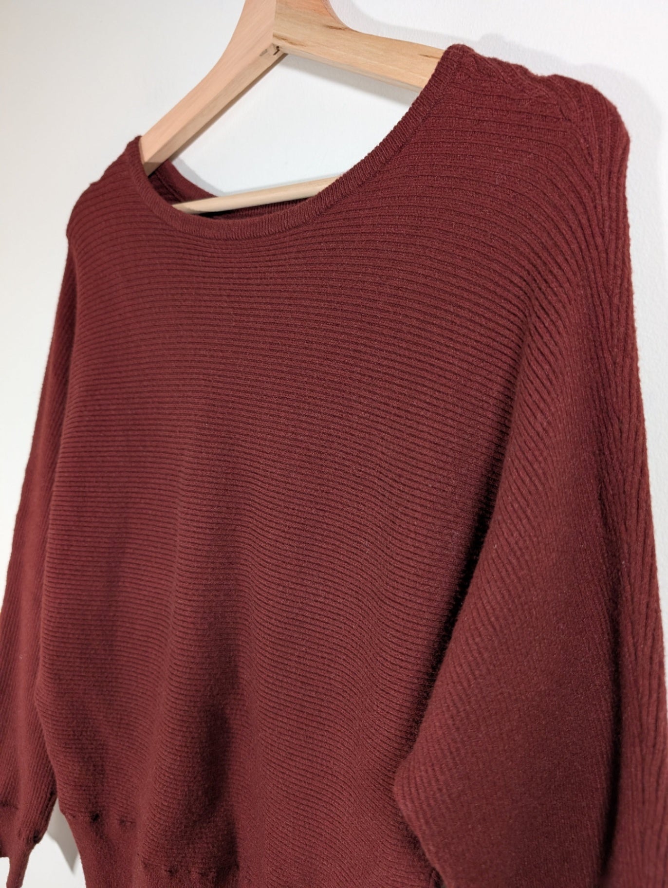 No Label Brown Sweater - appears small