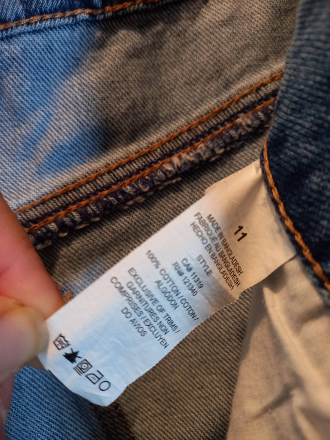 Garage Denim Skirt Sz 11