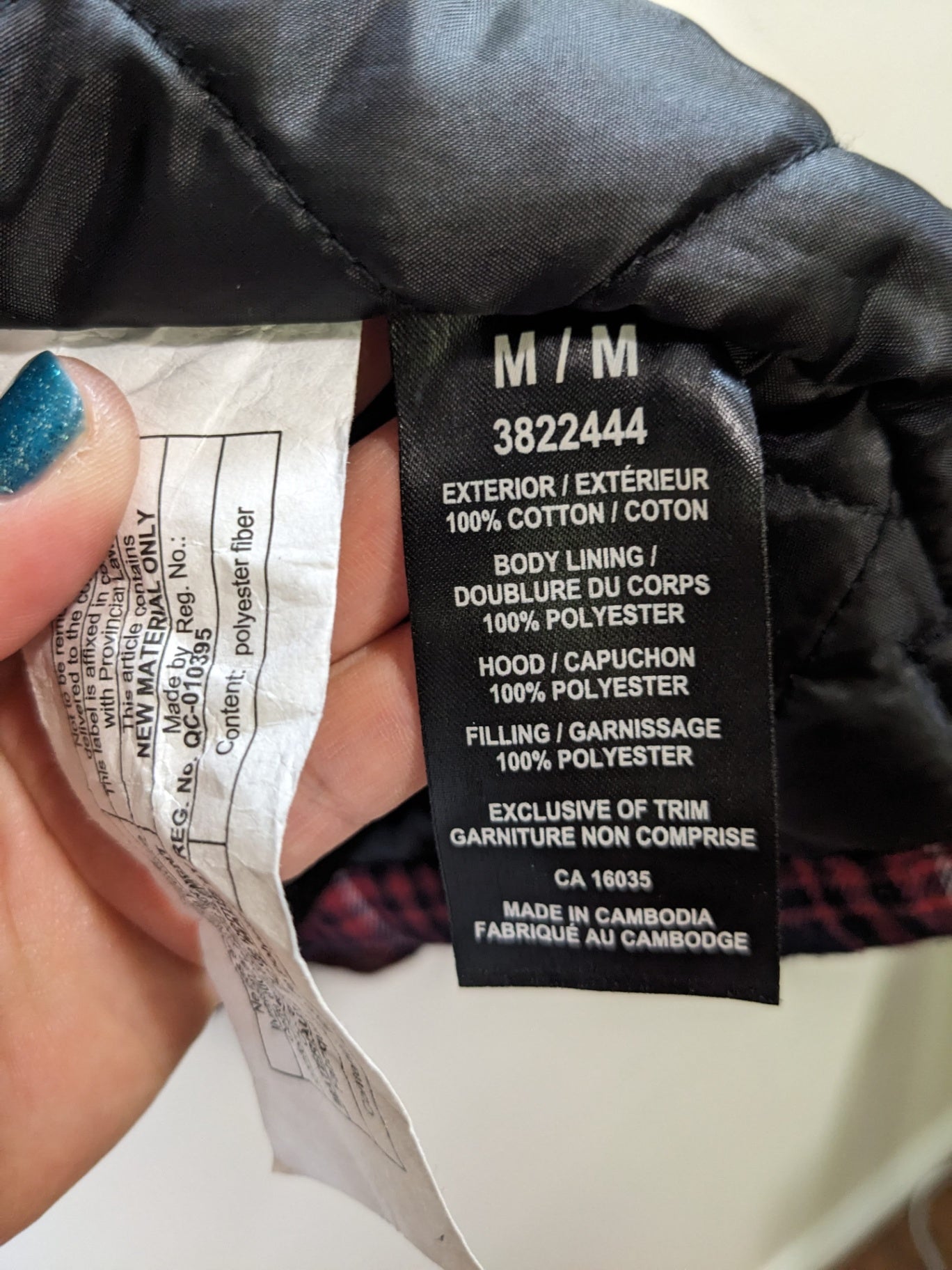 The B.C. Clothing Co. Flannel with Hoodie Jacket - Medium