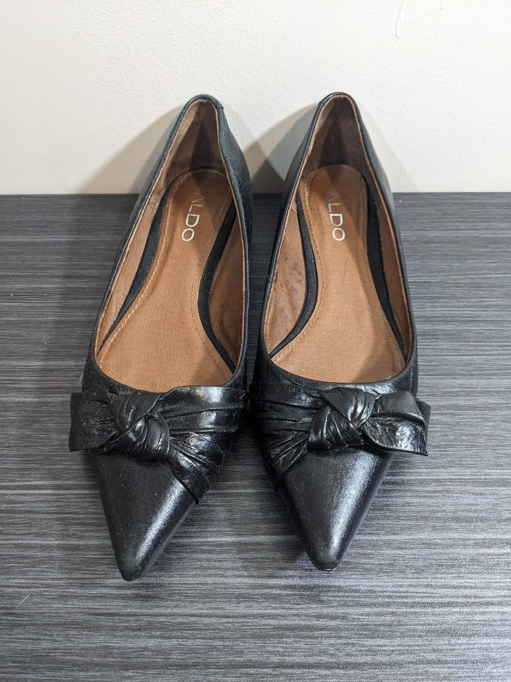 Aldo Black Kitten Heel - Sz 6.5