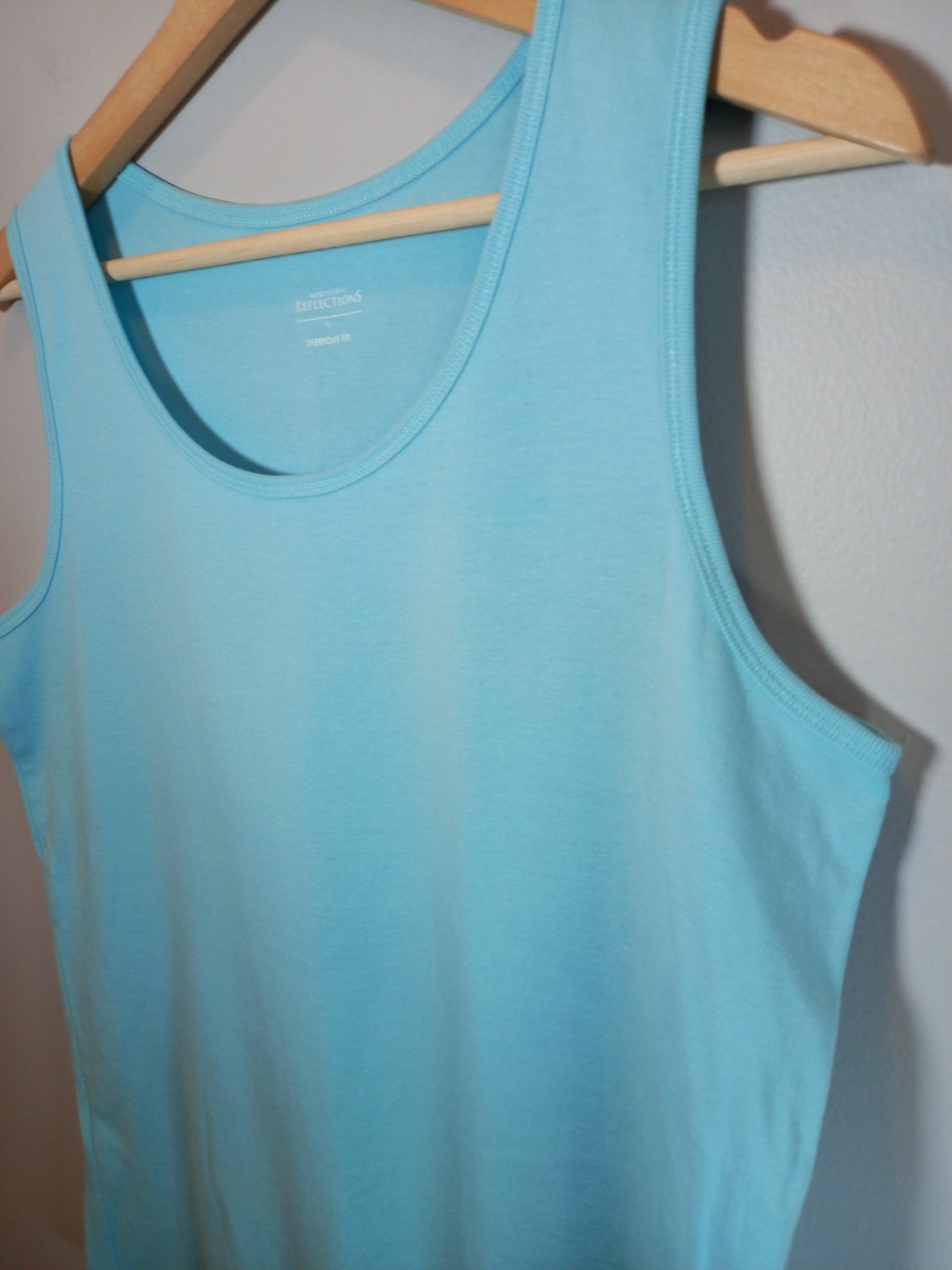 Northern Reflections Light Blue Tank - Large