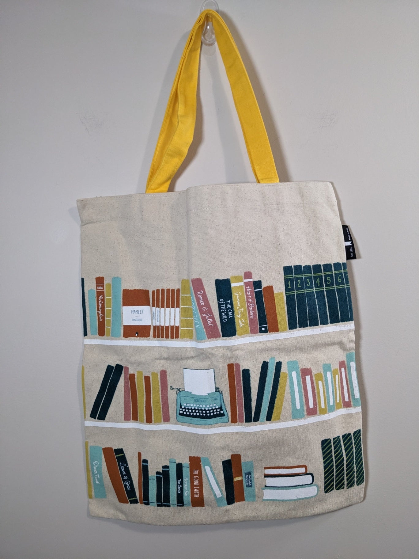 Out Of Print Canvas  Book Bag