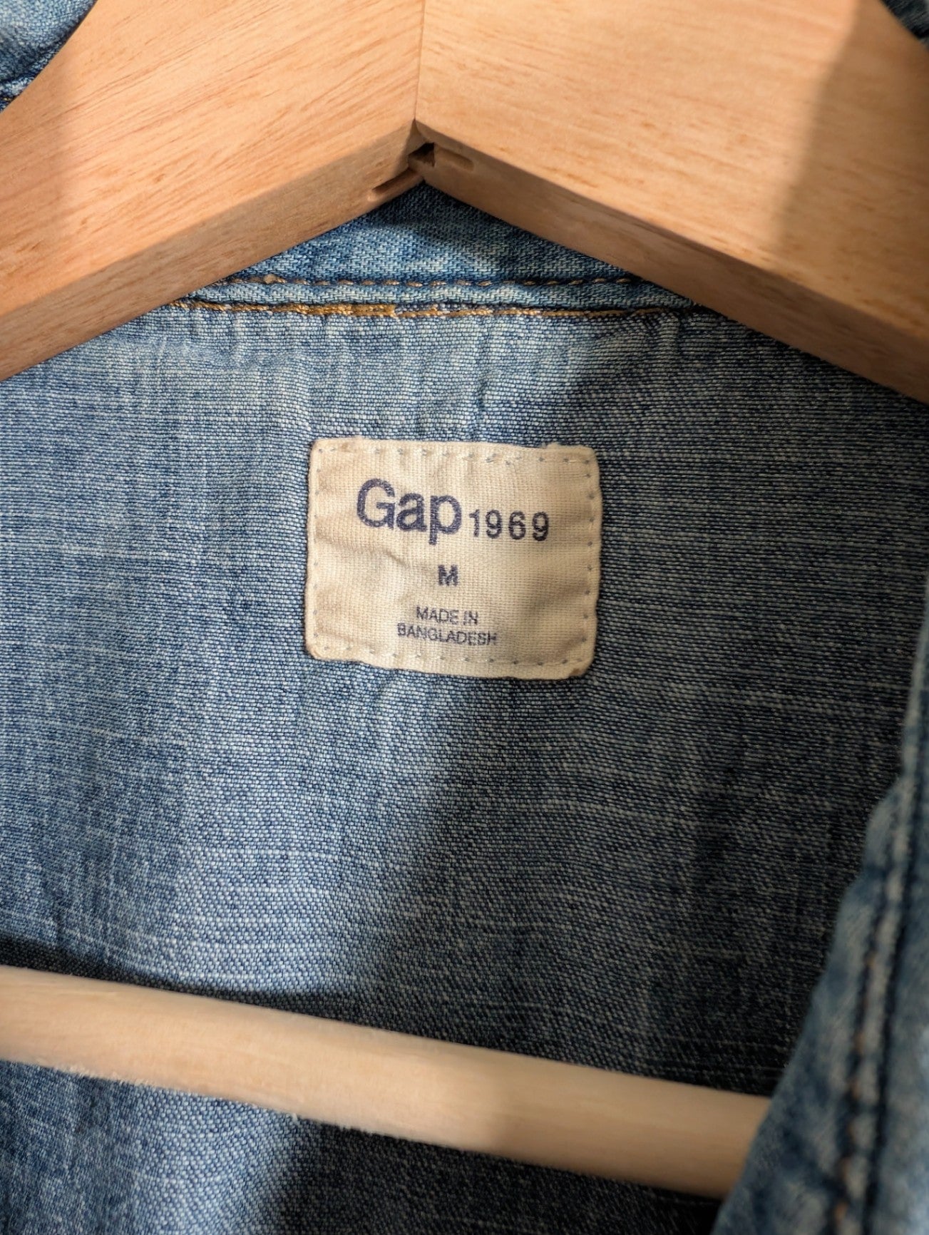 Gap denim snap long-sleeve - Medium