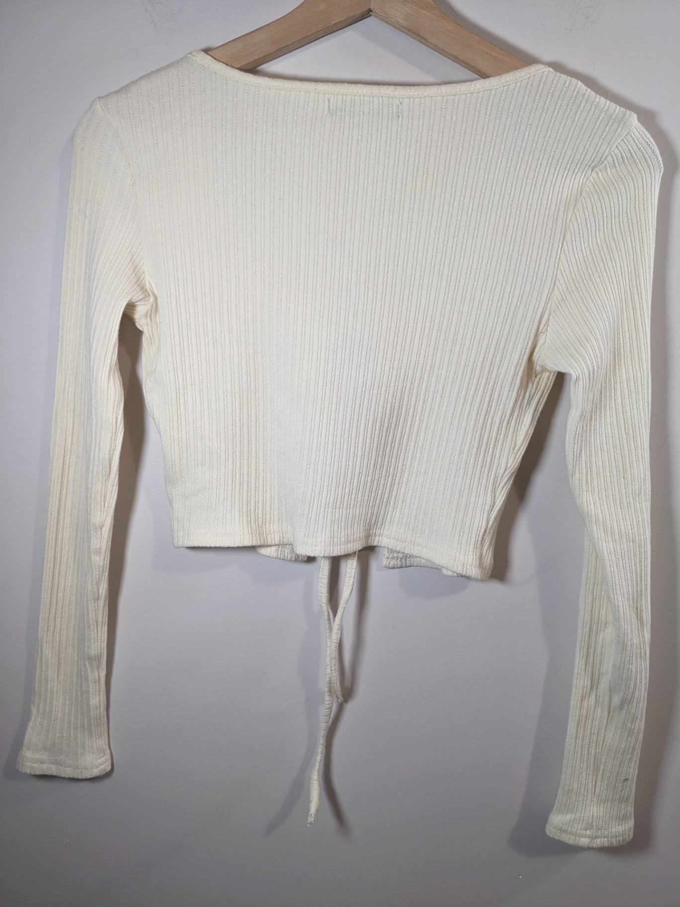 Mint Vanilla Crop Cardigan - Small