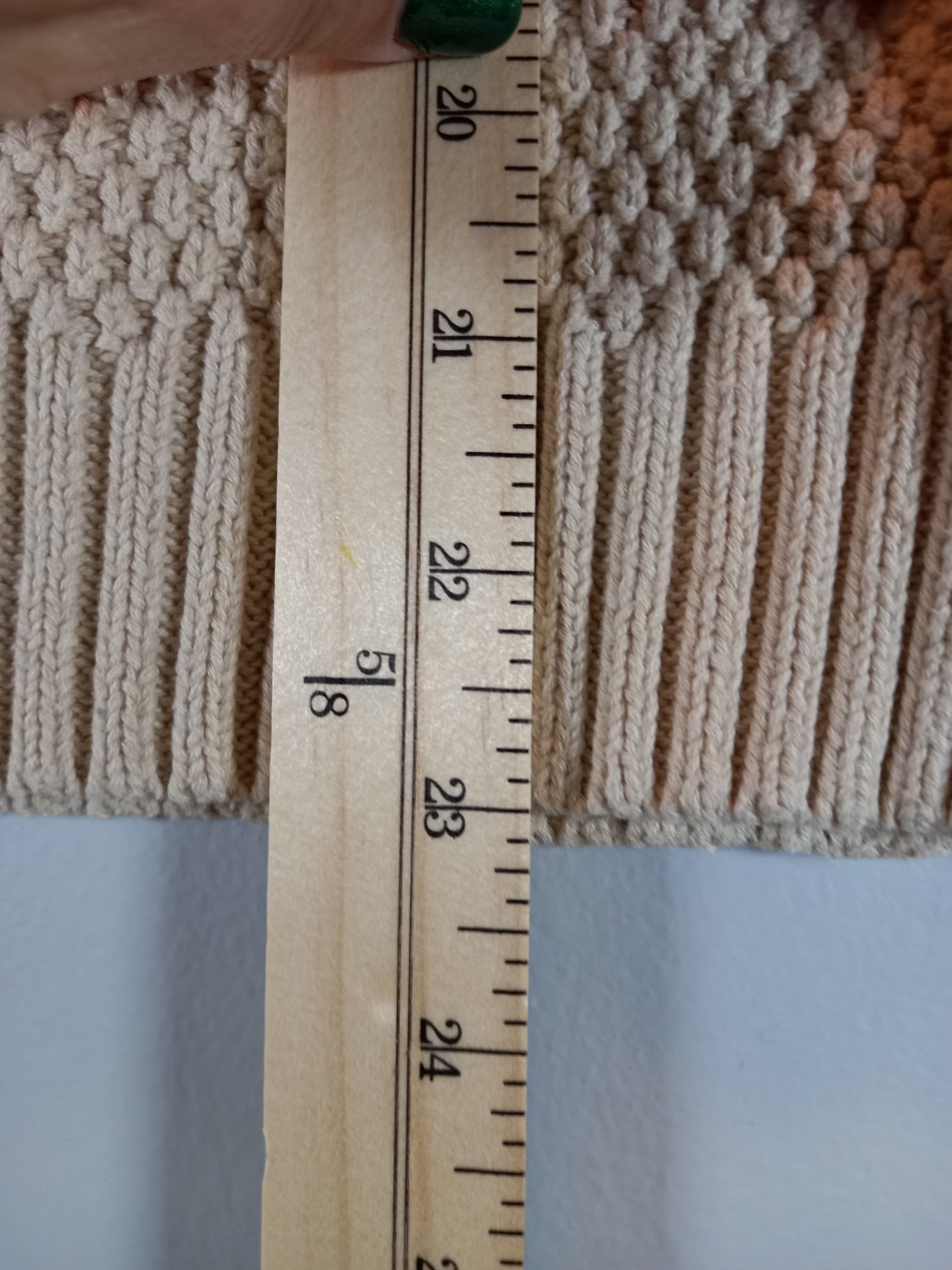 Banana Republic Oatmeal Knit Sz M