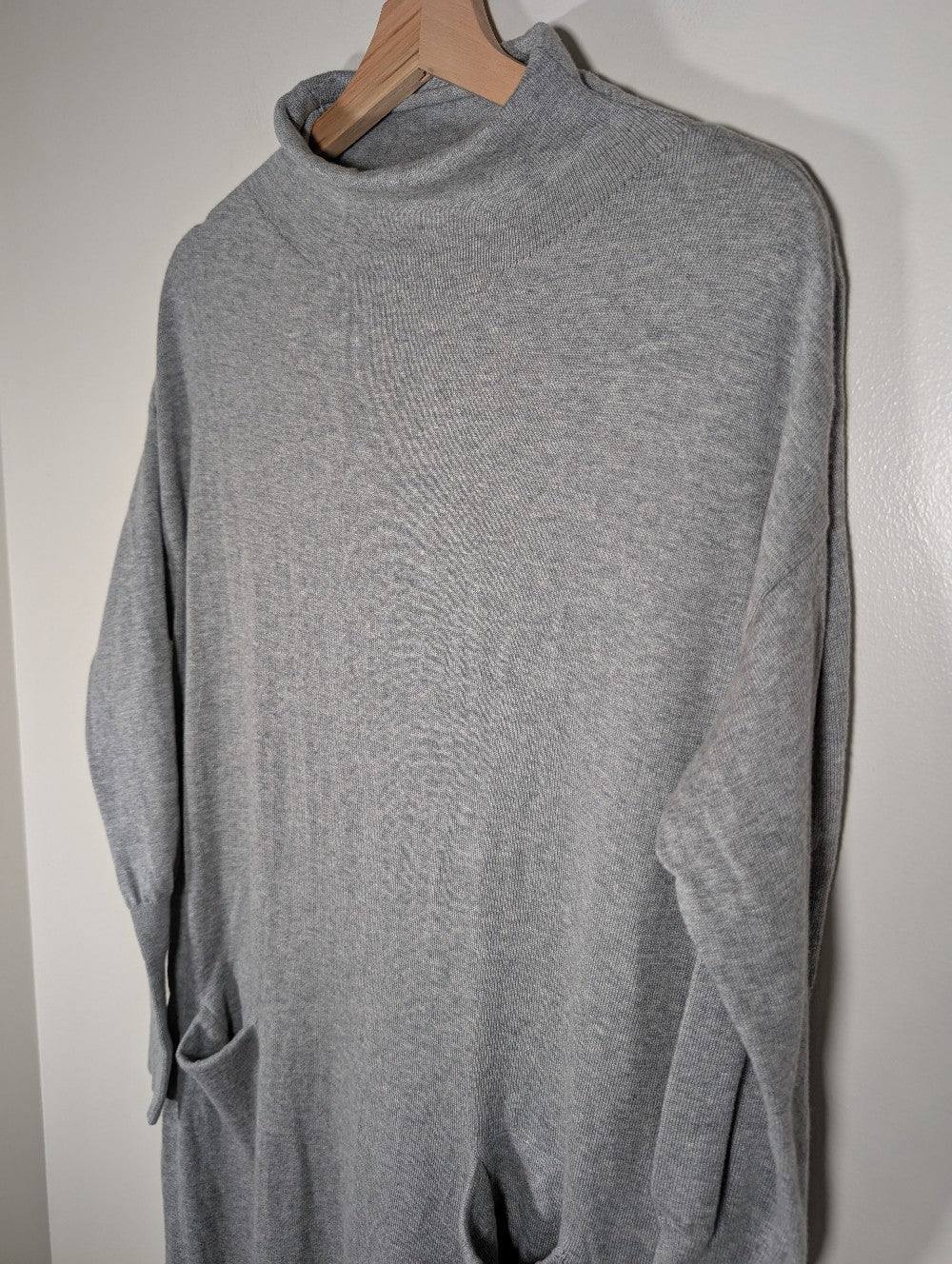 Paper Label grey knit dress - Medium