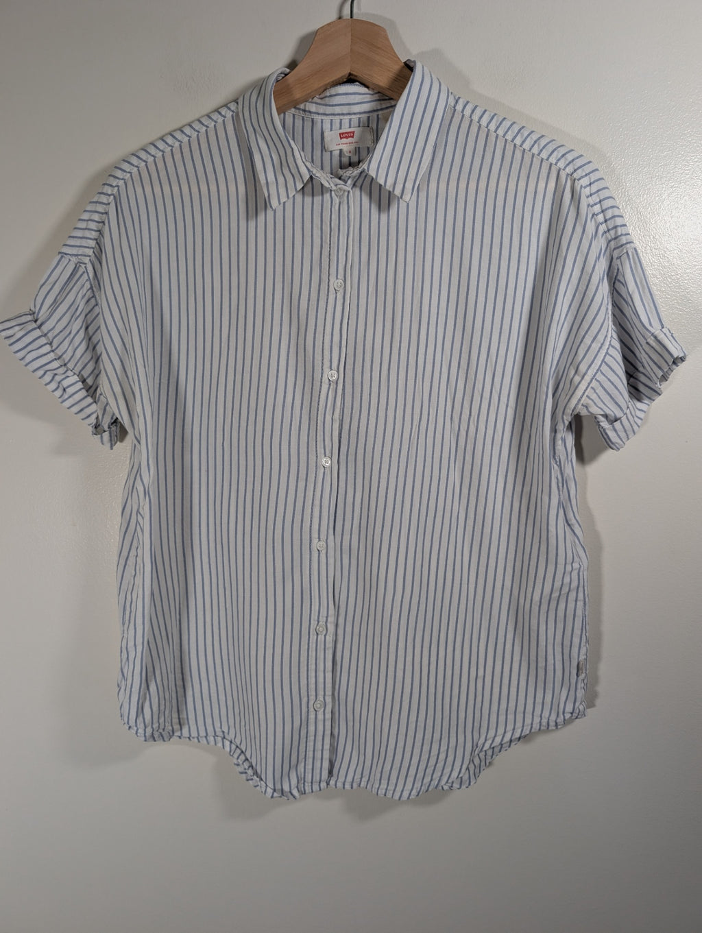 Levi's striped blouse - small