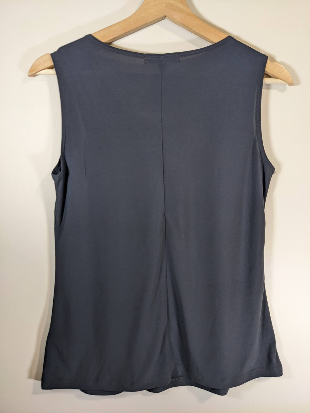 Vintage Suzie Dark Grey Blouse - Medium