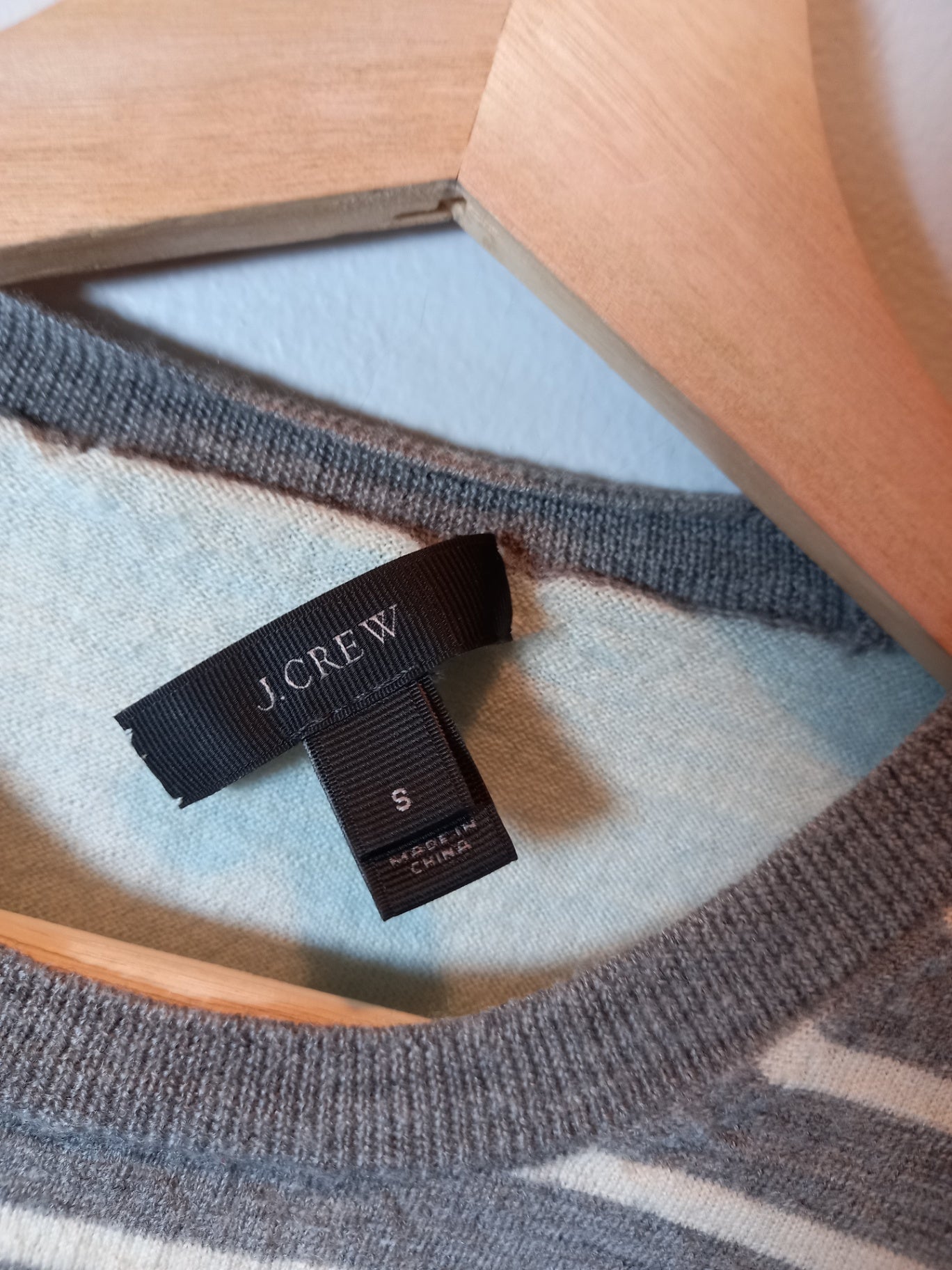 J. Crew Striped Sweater Sz S