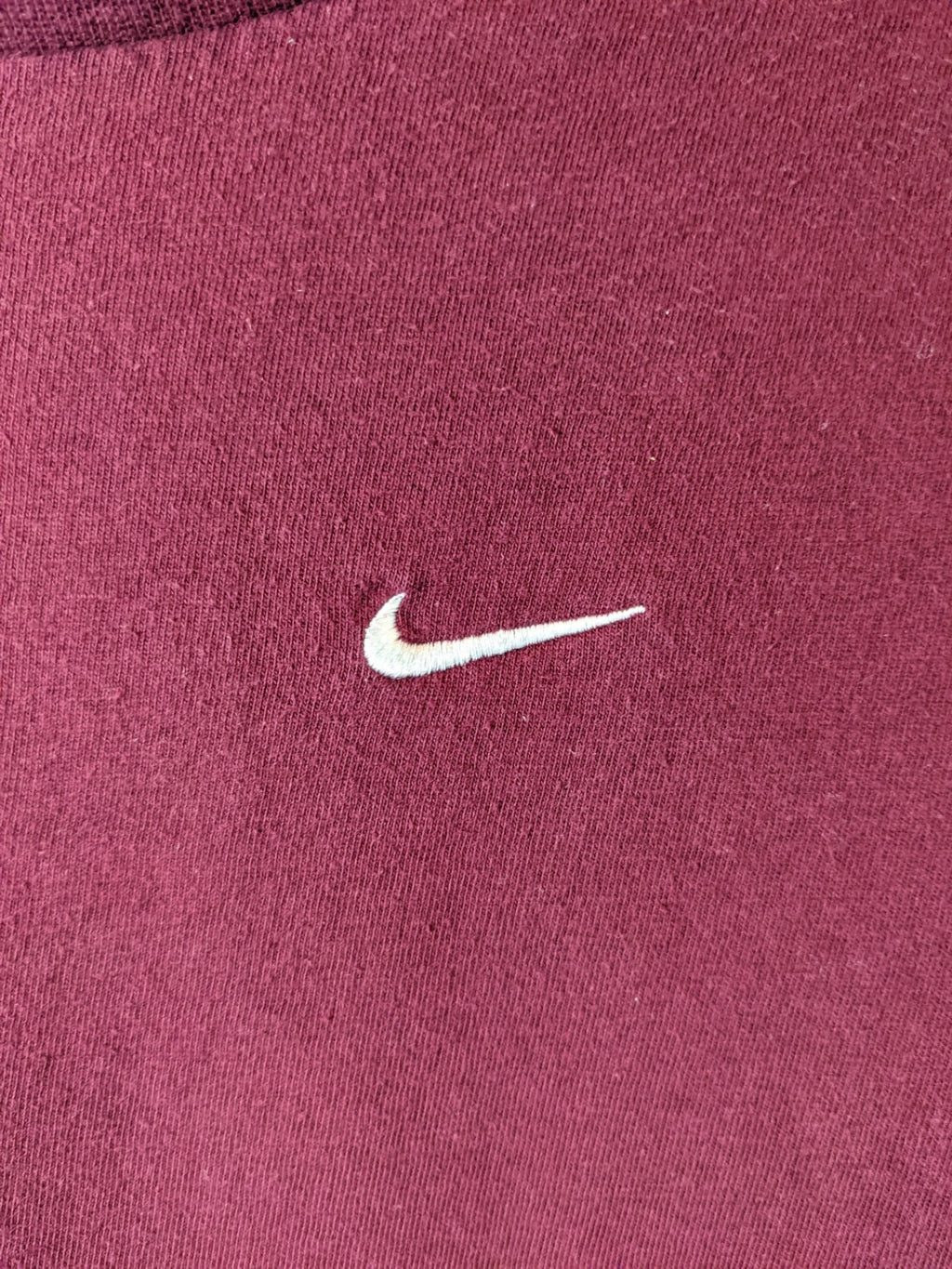 Nike Burgundy Long Sleeve - Medium