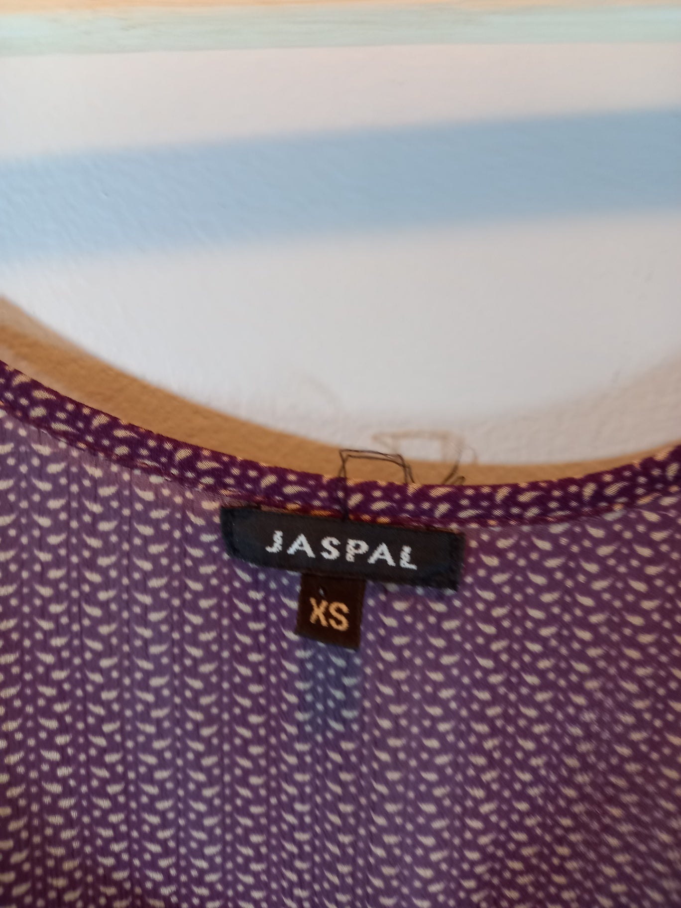 Jaspal Purple Tank Sz XS