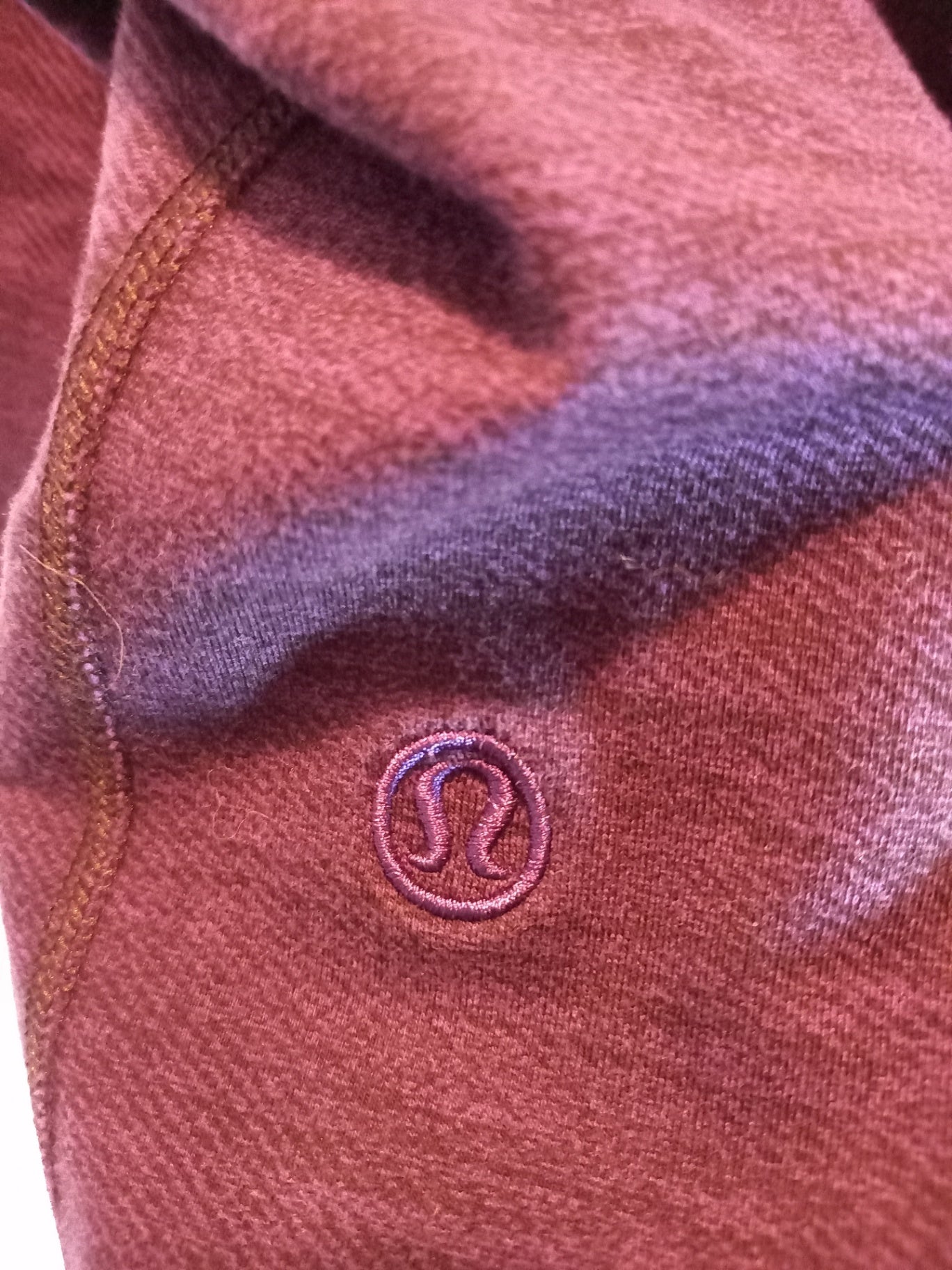 Lululemon Back Pleat Purple Hoodie Sz 8