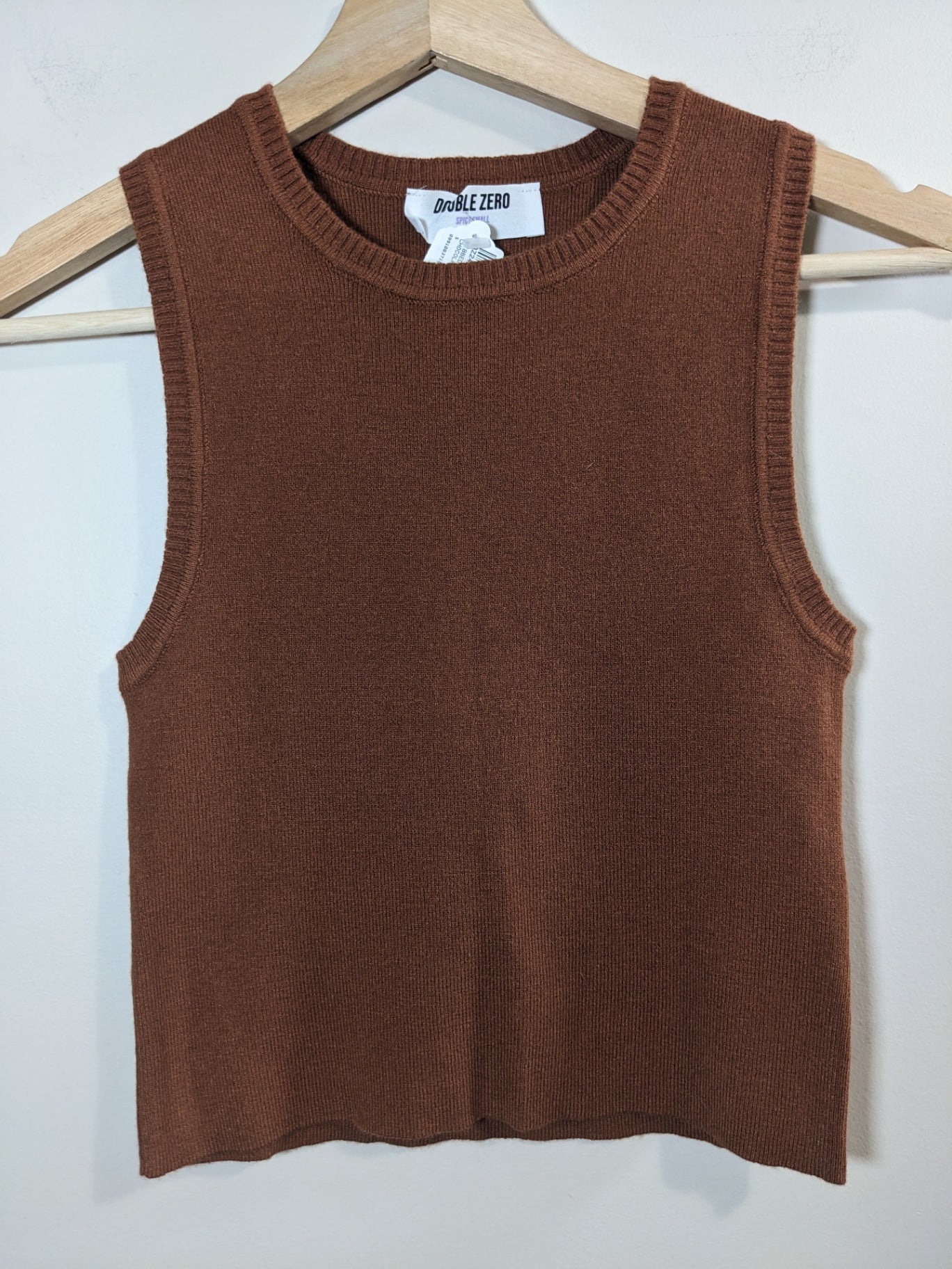 NWT Double Zero Sweater Vest - Small
