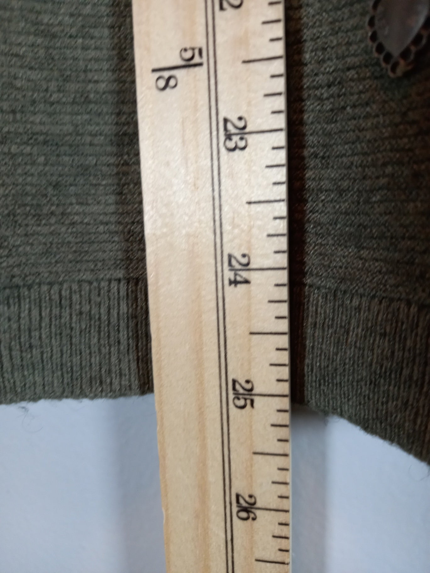 Alfa Green Sweater Sz M