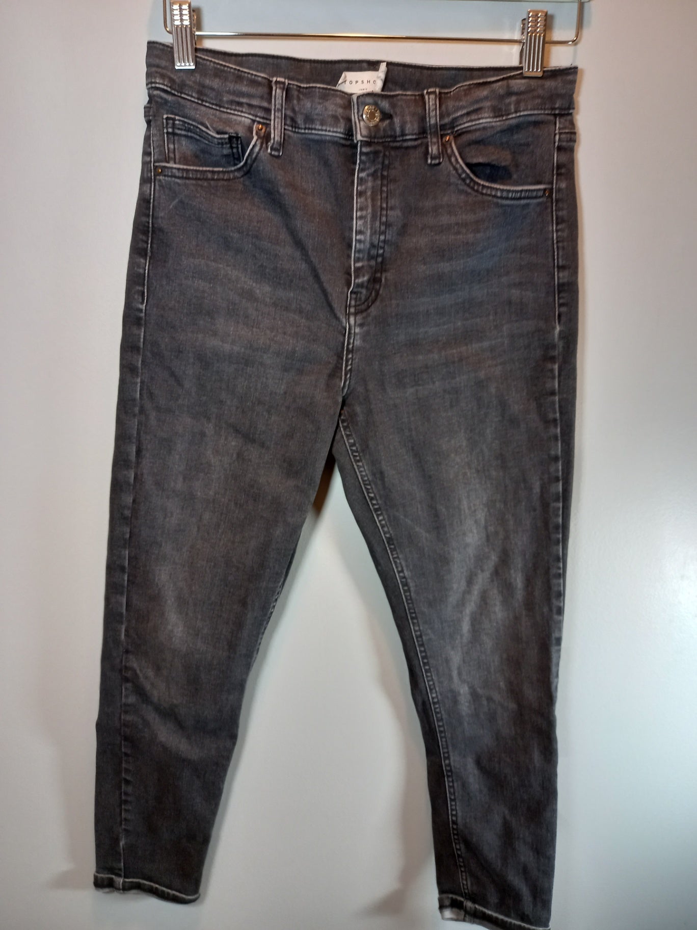 Top Shop Black Jeans Sz 30