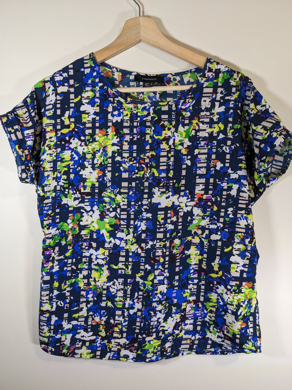 Atmosphere Geo Print Blouse - Sz 6