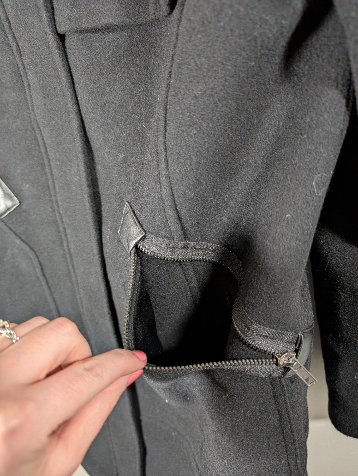 Sakura Wool Coat - Large