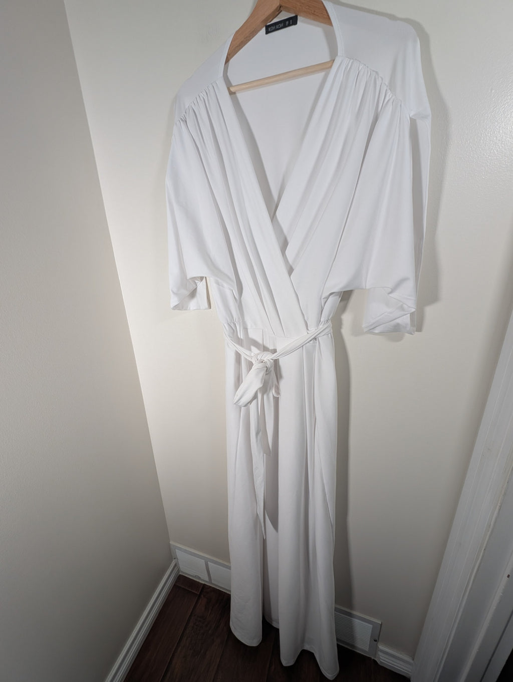 Koh Koh white maxi dress - 4XL