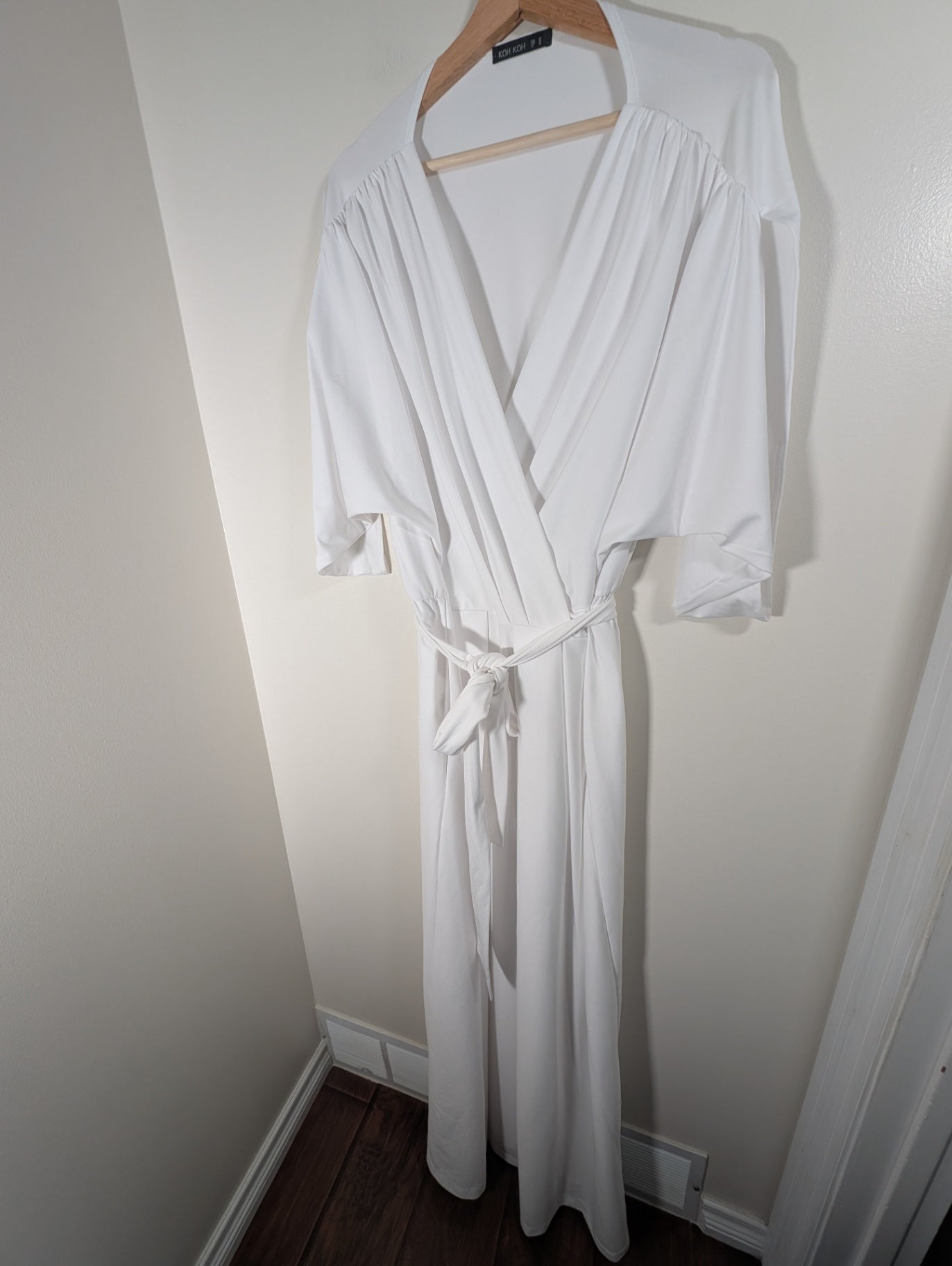 Koh Koh white maxi dress - 4XL