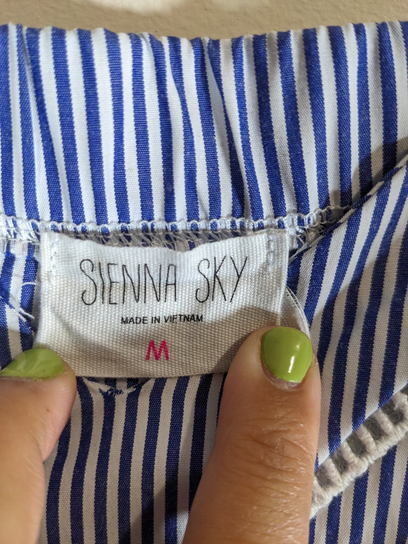 Sienna Sky Striped Tank - Medium