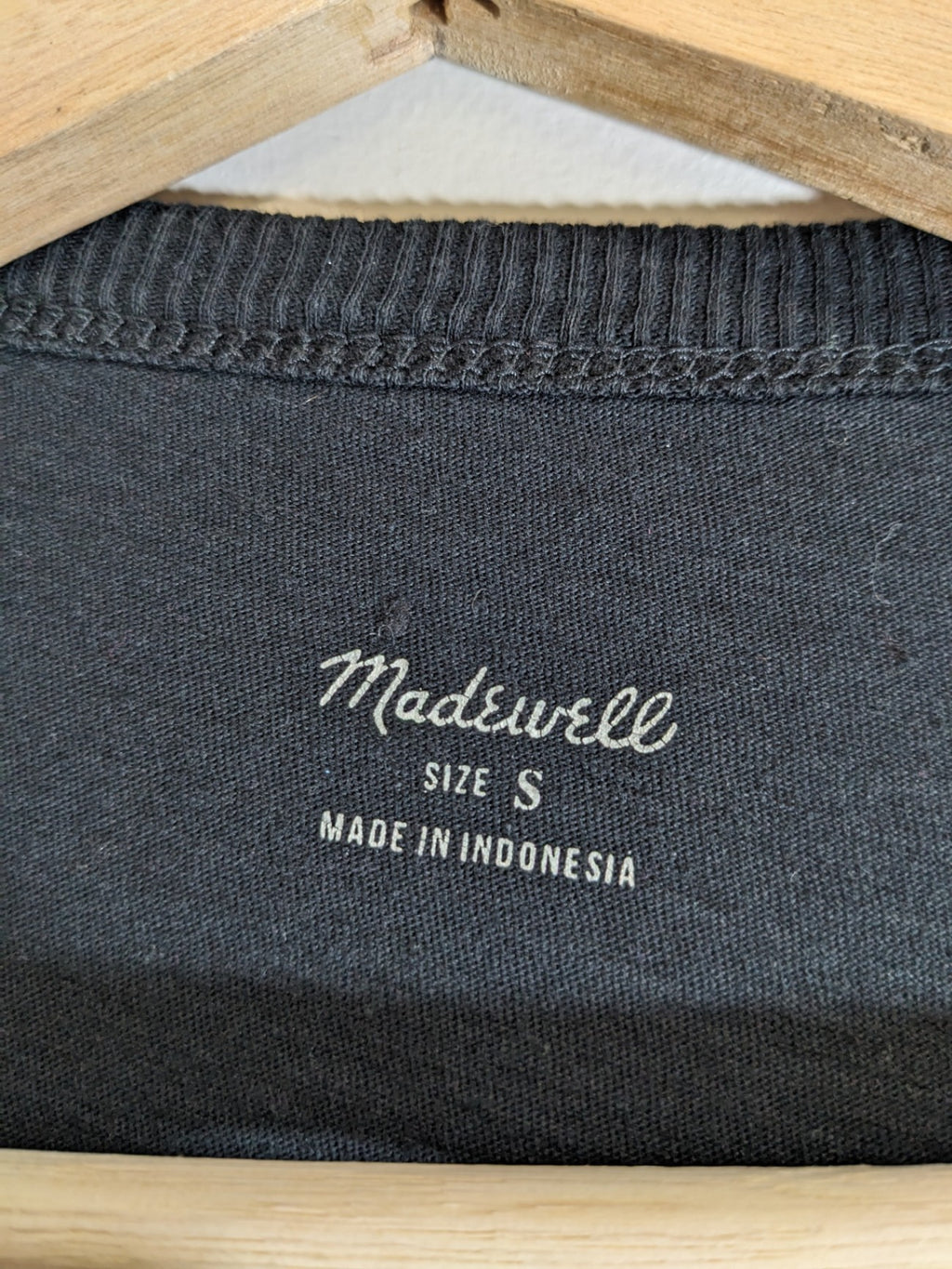 Madewell Black T-Shirt - Small