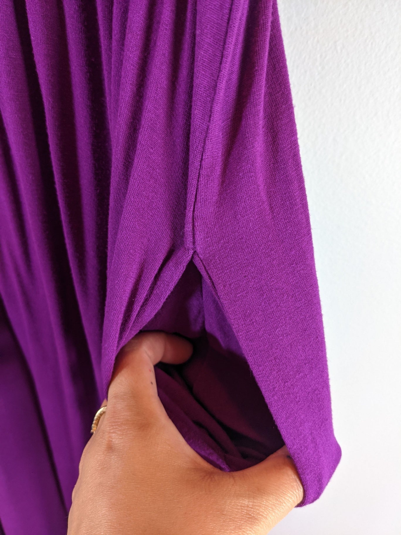 Purple Maxi Dress - Medium